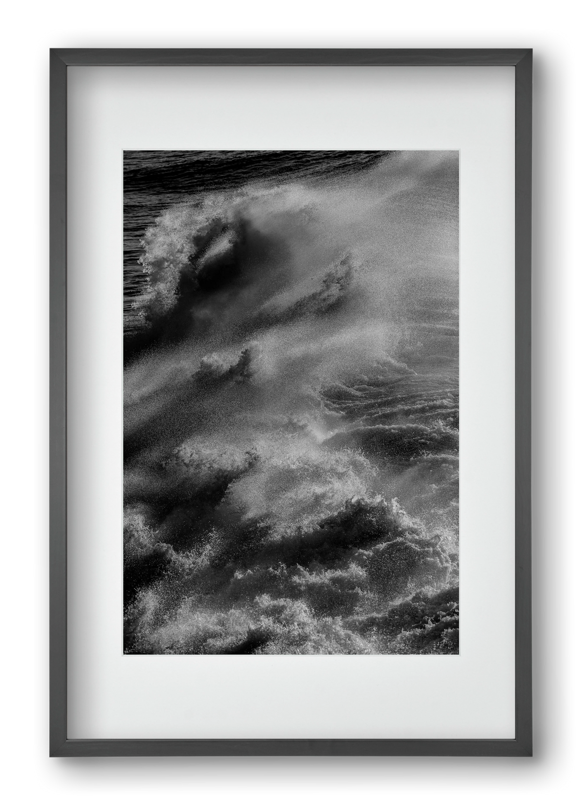 Angelic, 40x60 cm (30x45 cm), Fekete keret, paszpartuval