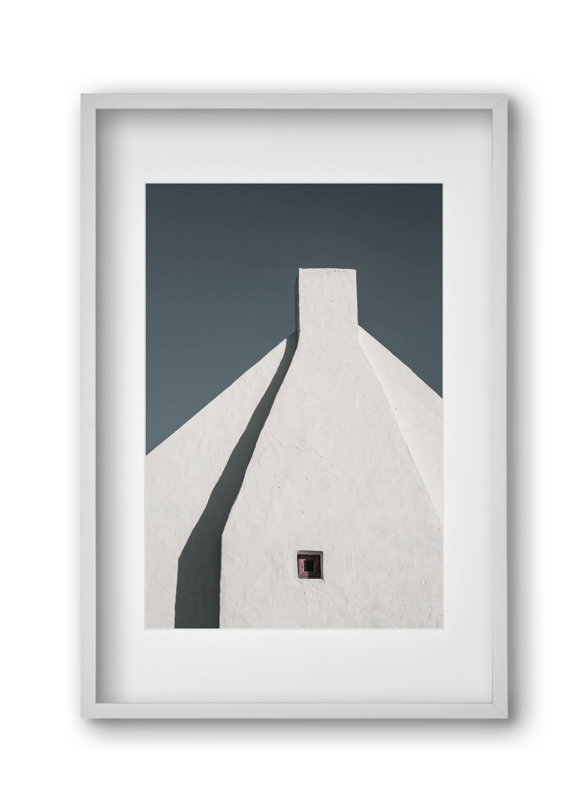 Archi-tek, 30x45 cm (20x30 cm), Fehér keret, paszpartuval