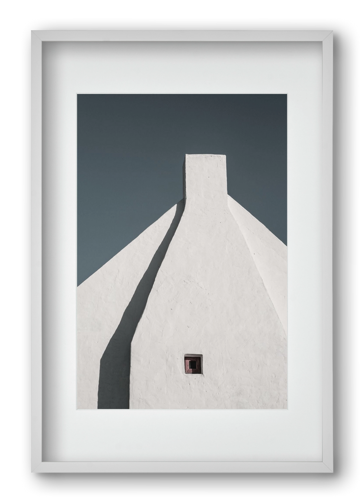 Archi-tek, 40x60 cm (30x45 cm), Fehér keret, paszpartuval