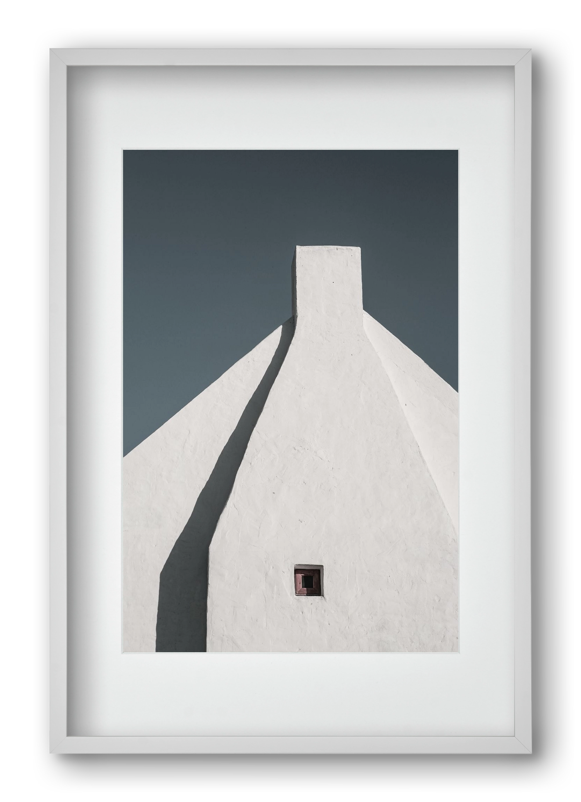 Archi-tek, 40x60 cm (30x45 cm), Fehér keret, paszpartuval