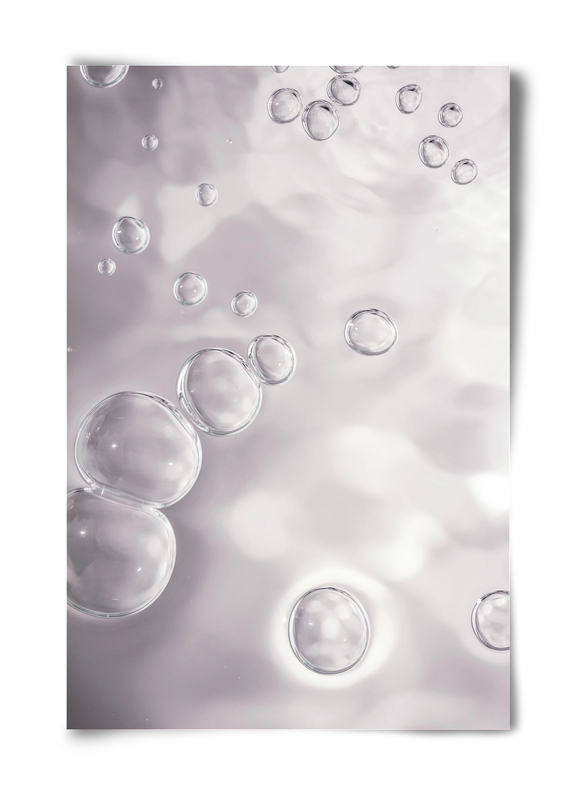 Bubbles, 40x60 cm, Keret nélkül