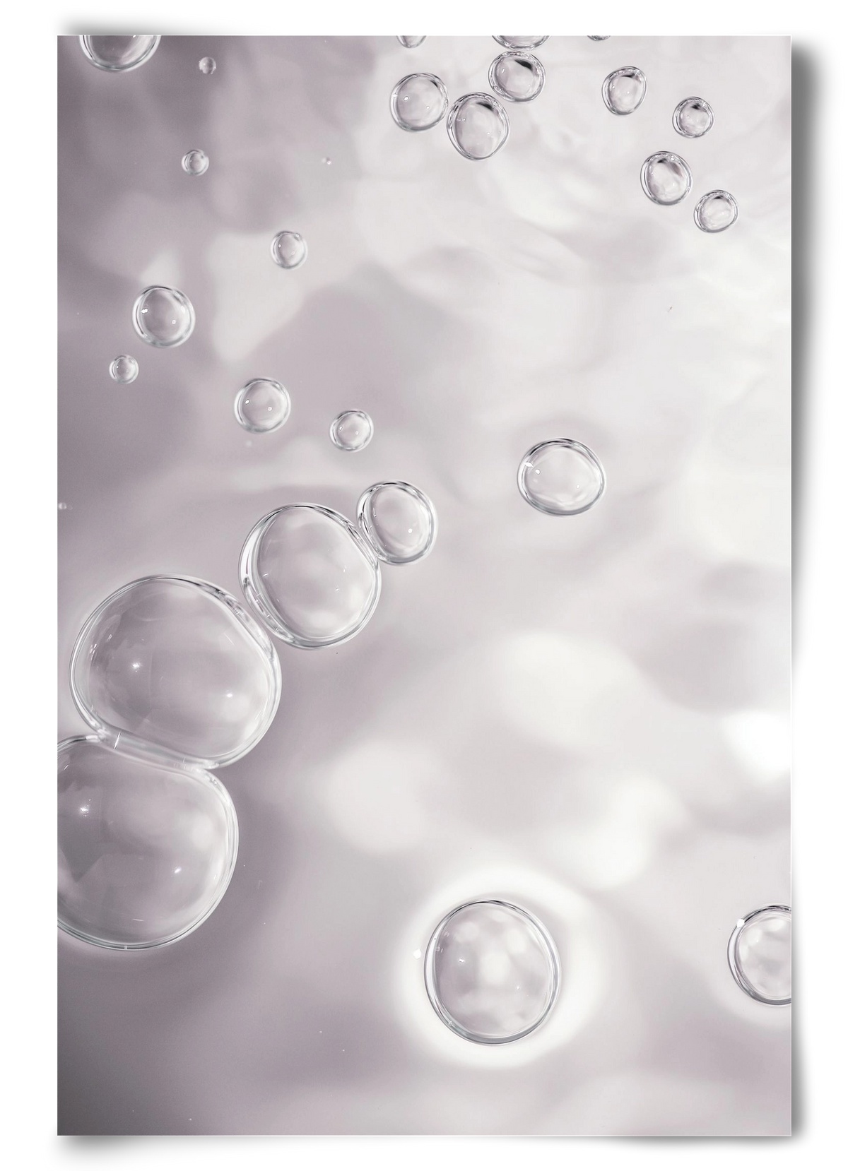 Bubbles, 60x90 cm, Keret nélkül