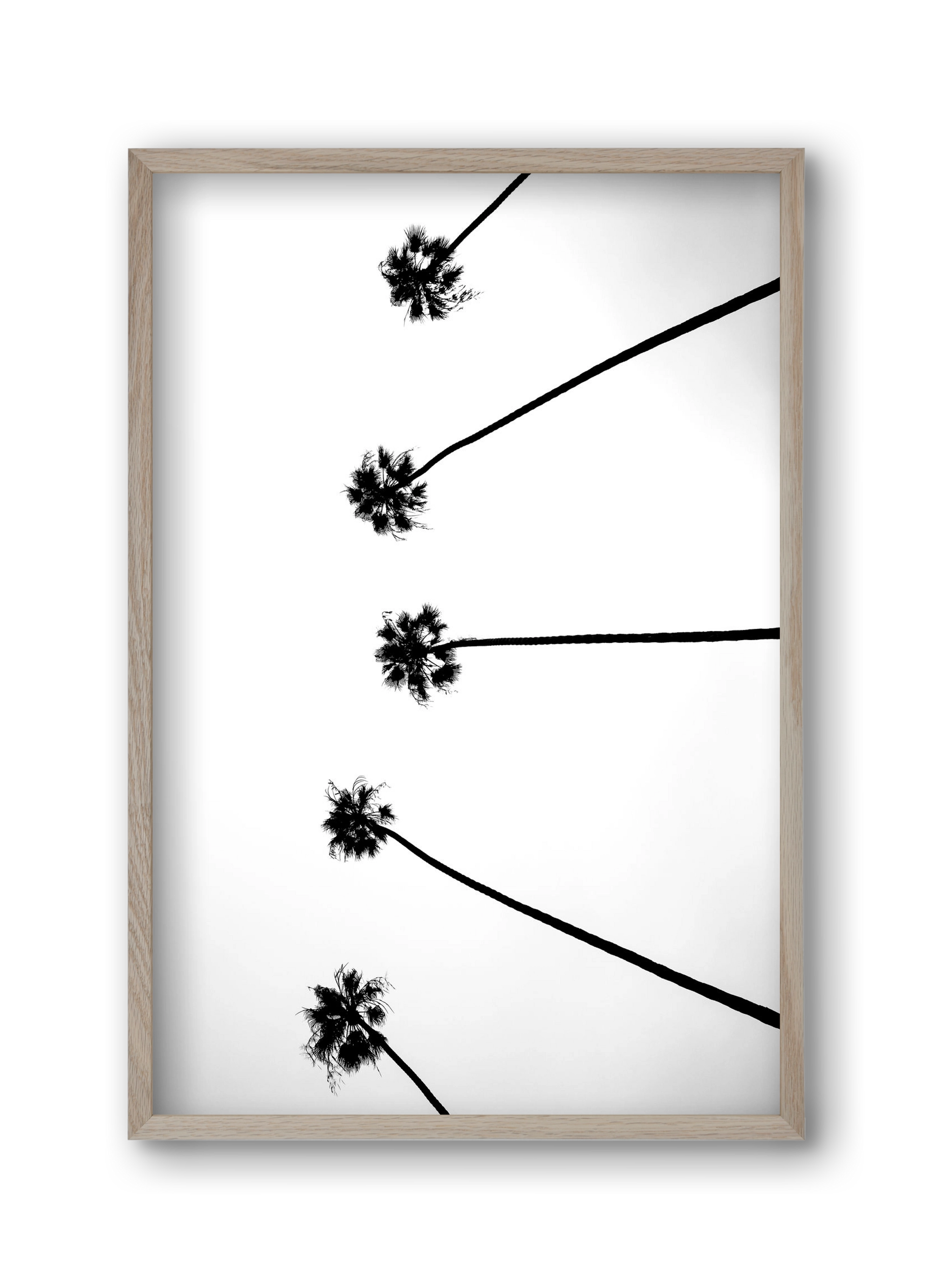 Cali Cathedrals, 30x45 cm (30x45 cm), Tölgy keret