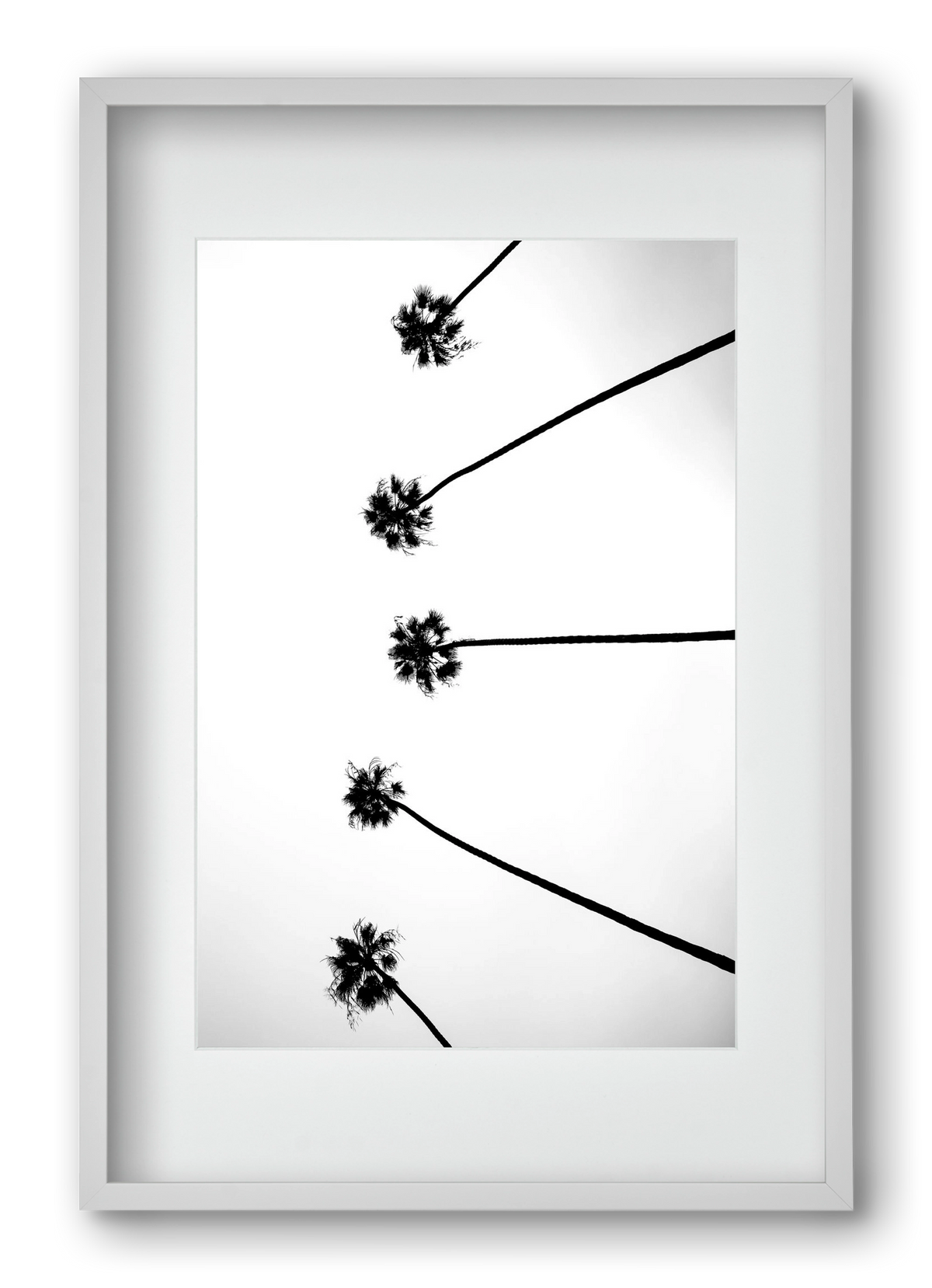 Cali Cathedrals, 40x60 cm (30x45 cm), Fehér keret, paszpartuval