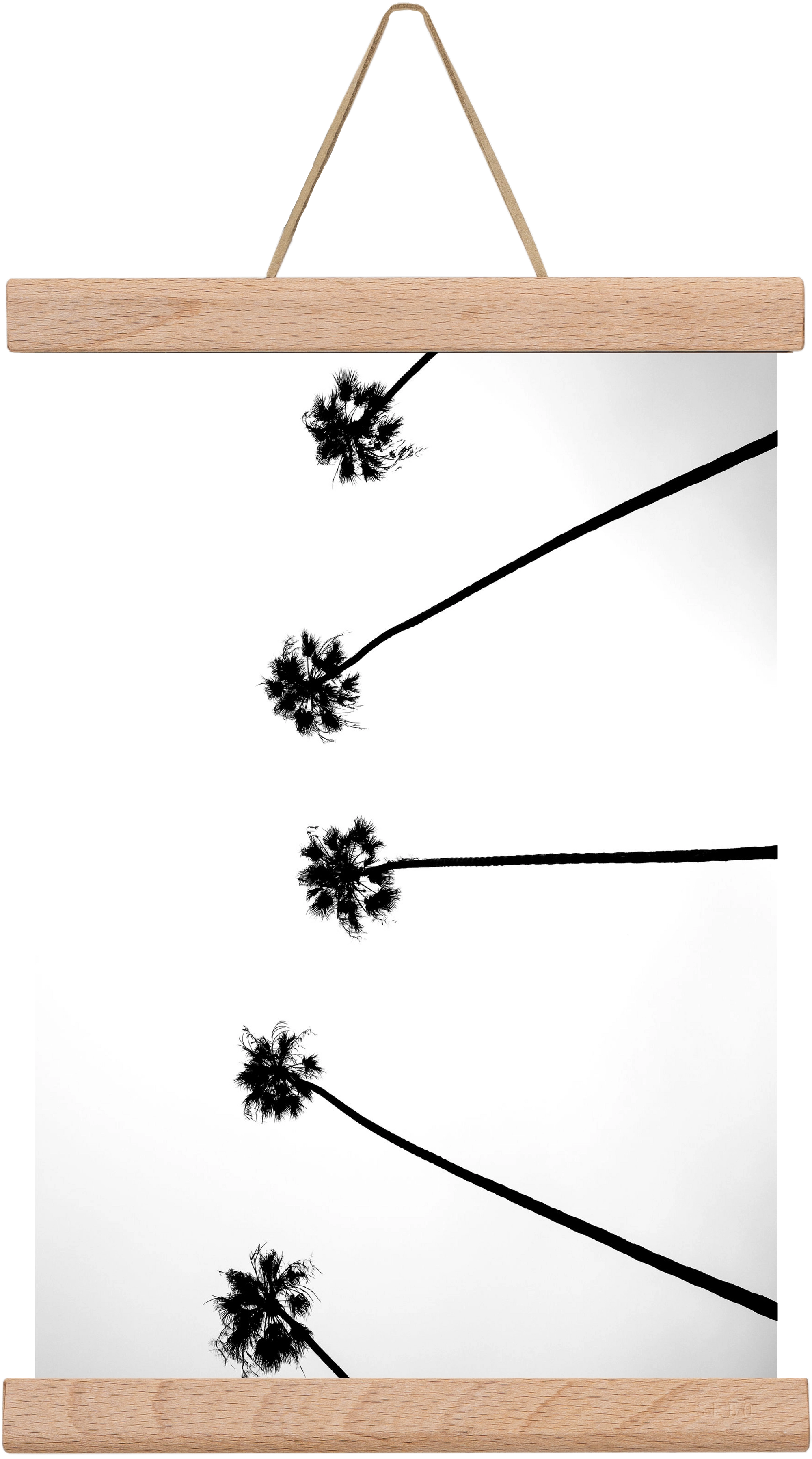 Cali Cathedrals, 20x30 cm (20x30 cm), Tölgy akasztó