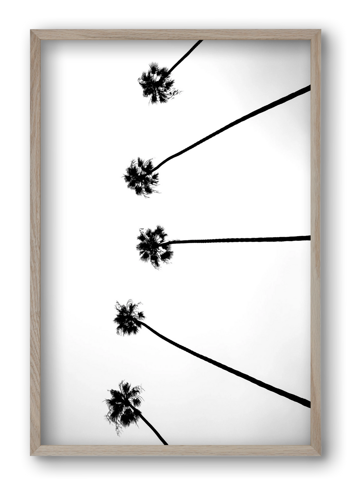 Cali Cathedrals, 40x60 cm (40x60 cm), Tölgy keret