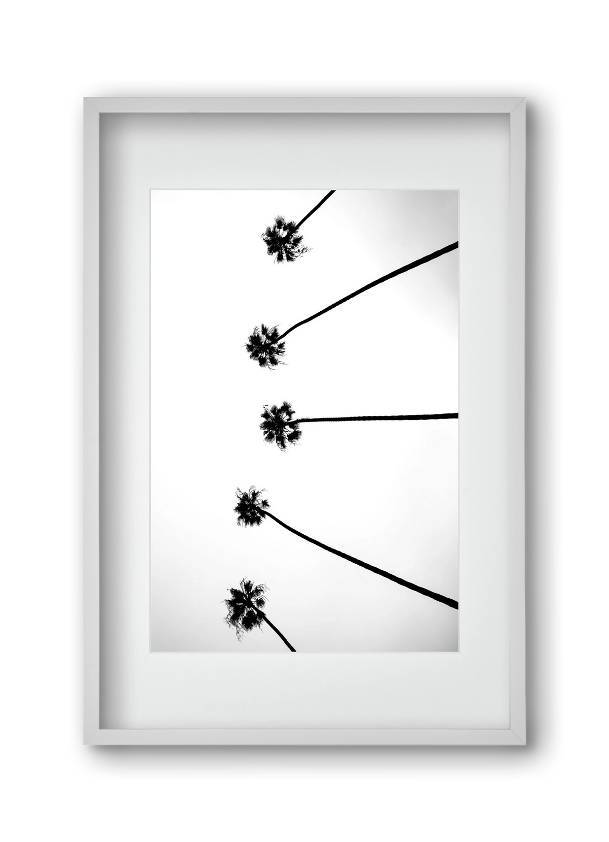 Cali Cathedrals, 30x45 cm (20x30 cm), Fehér keret, paszpartuval