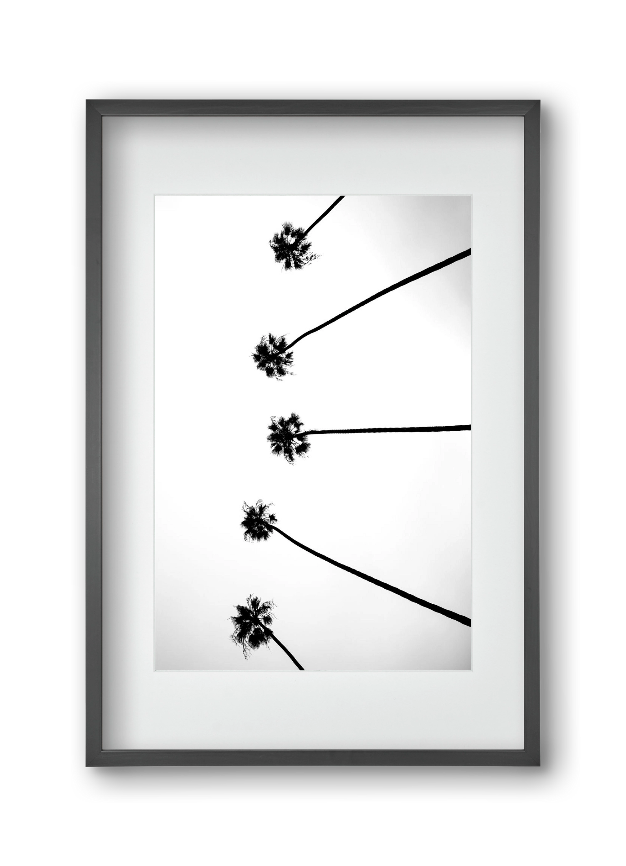 Cali Cathedrals, 30x45 cm (20x30 cm), Fekete keret, paszpartuval