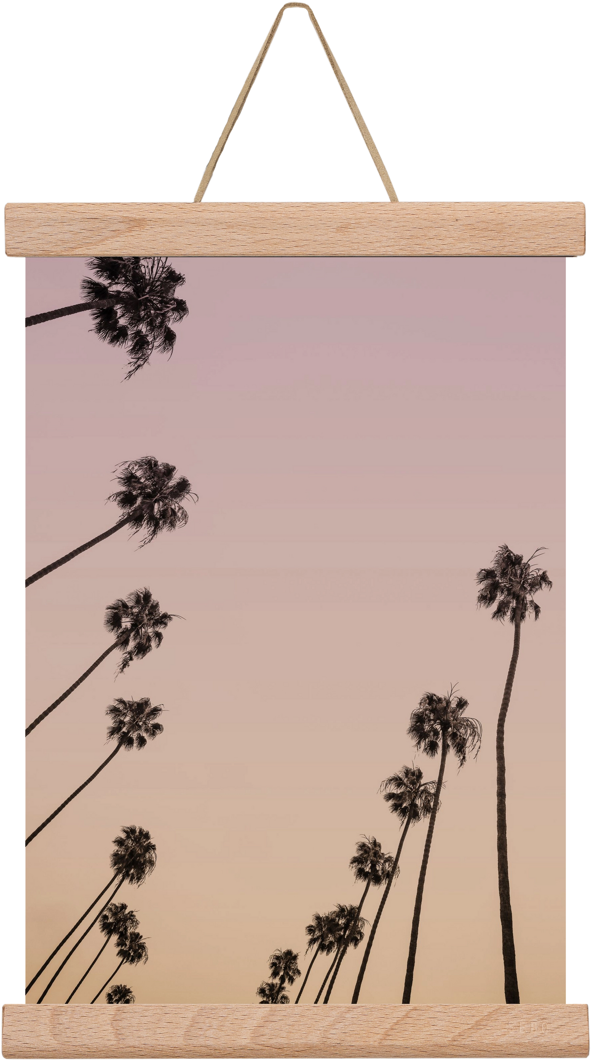 Cali Cathedrals II., 20x30 cm (20x30 cm), Tölgy akasztó