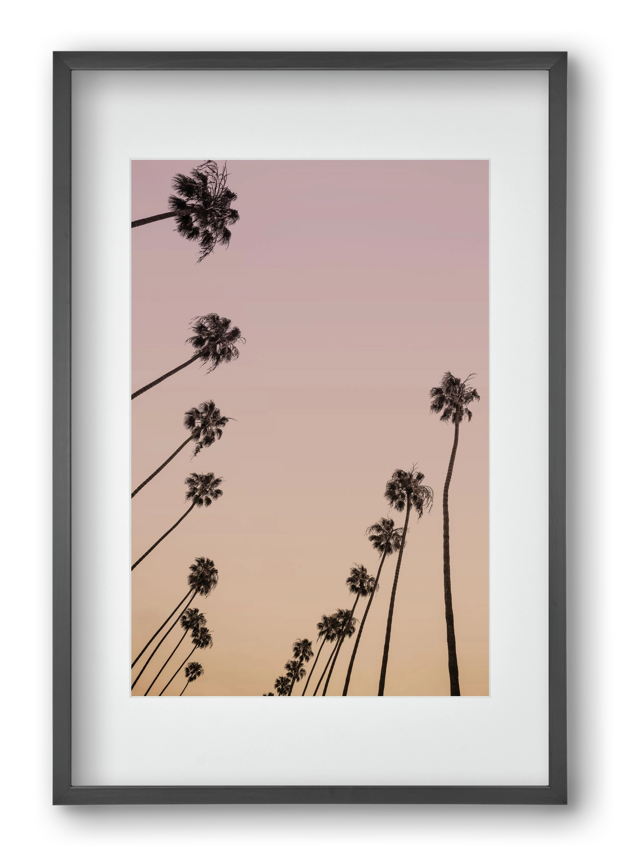 Cali Cathedrals II., 40x60 cm (30x45 cm), Fekete keret, paszpartuval