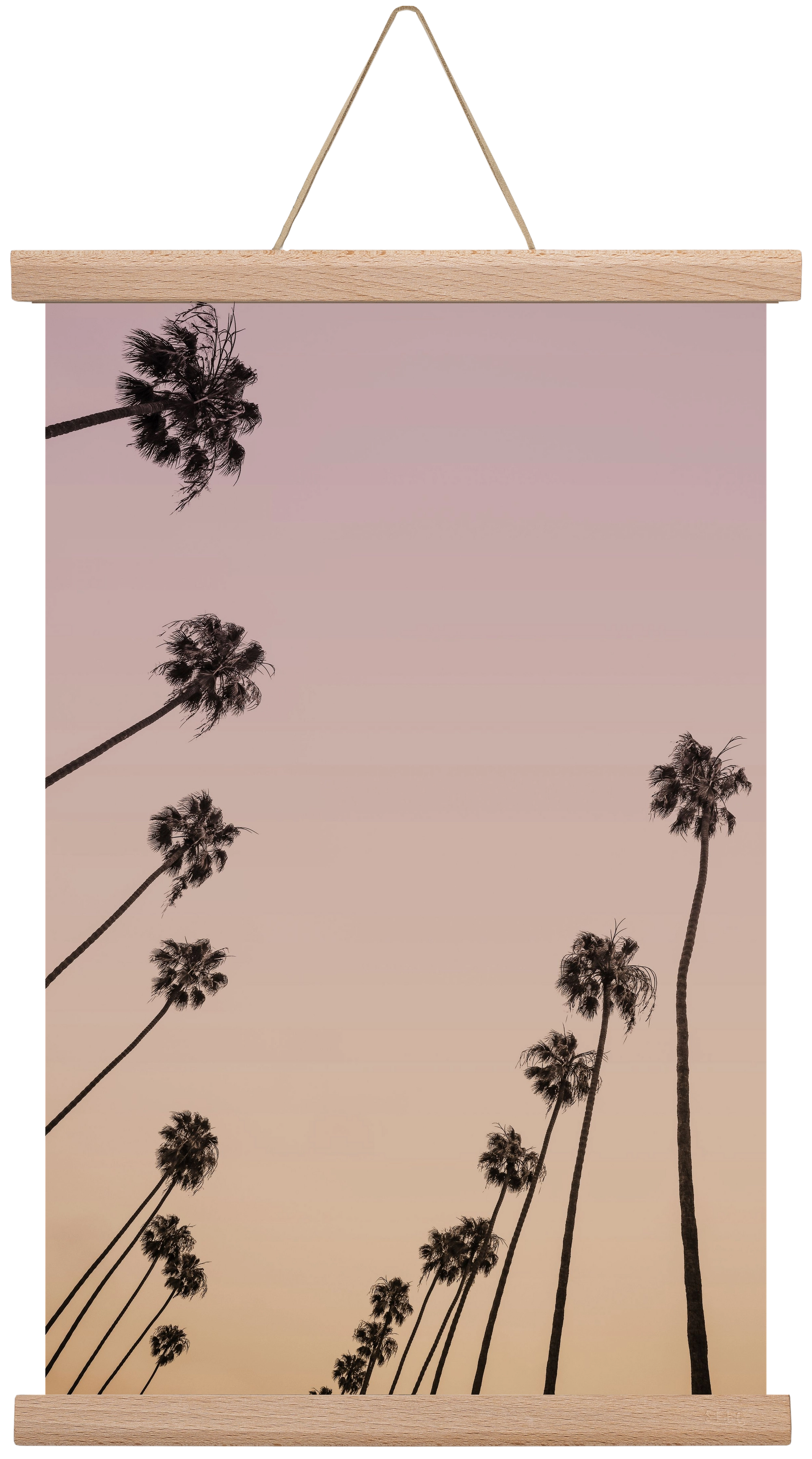 Cali Cathedrals II., 30x45 cm (30x45 cm), Tölgy akasztó