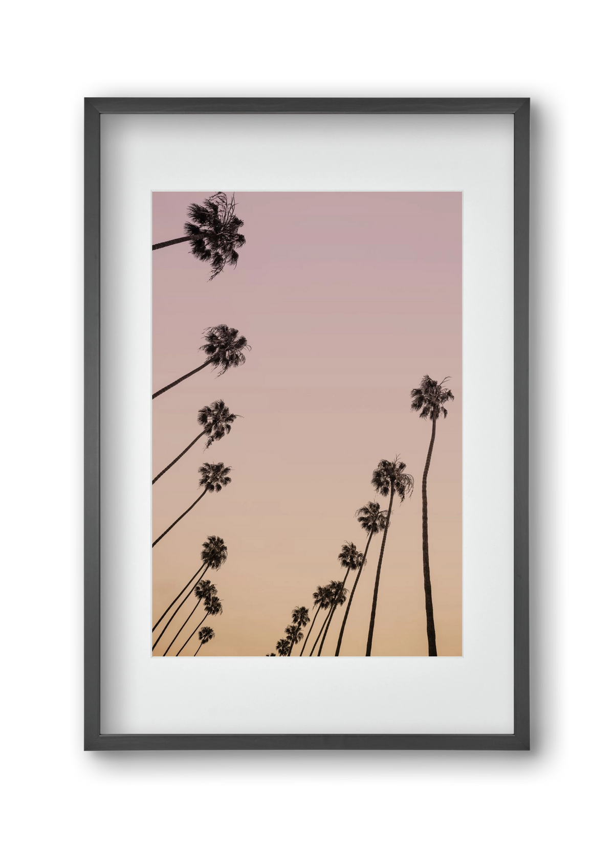 Cali Cathedrals II., 30x45 cm (20x30 cm), Fekete keret, paszpartuval