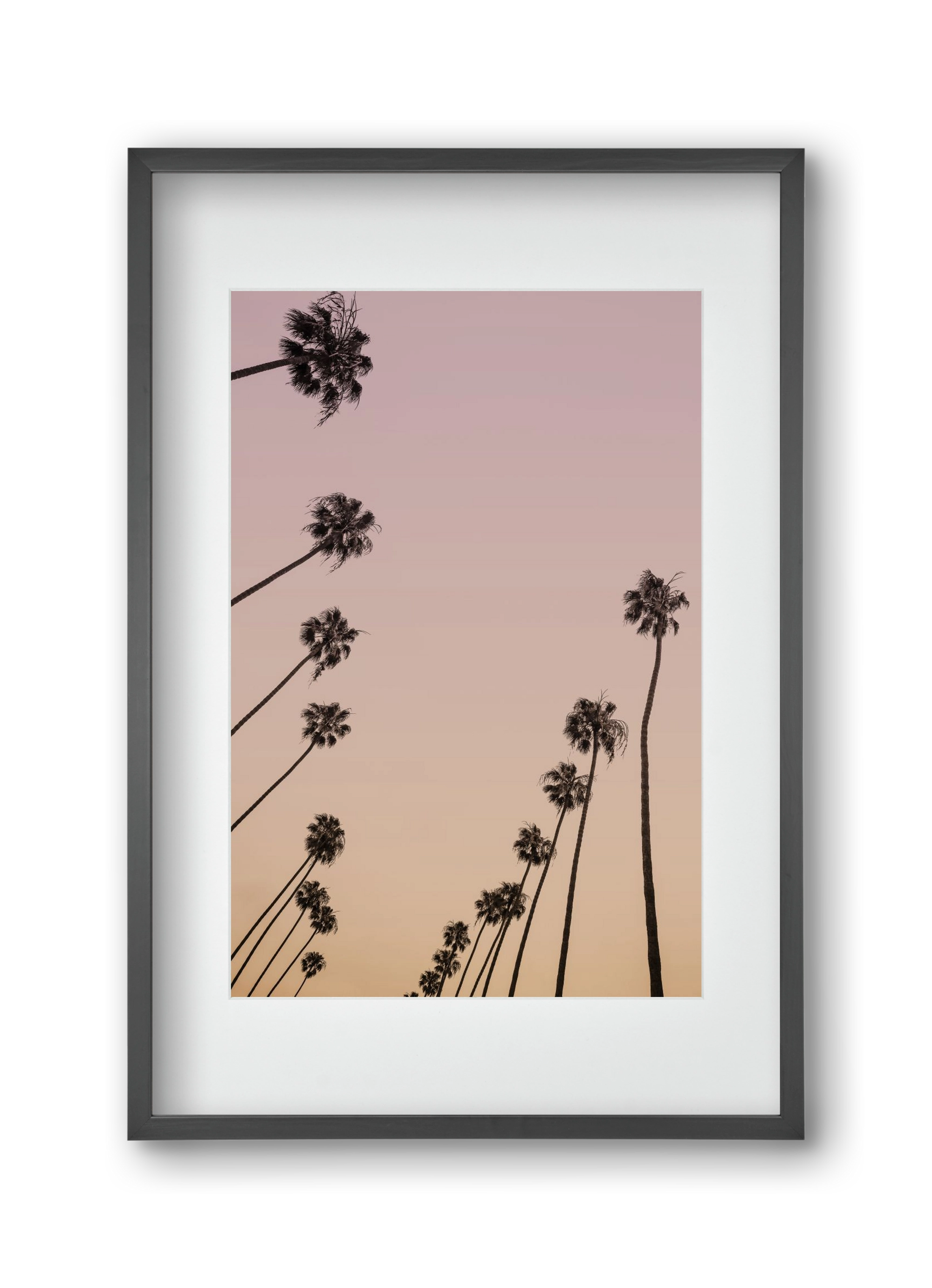 Cali Cathedrals II., 30x45 cm (20x30 cm), Fekete keret, paszpartuval