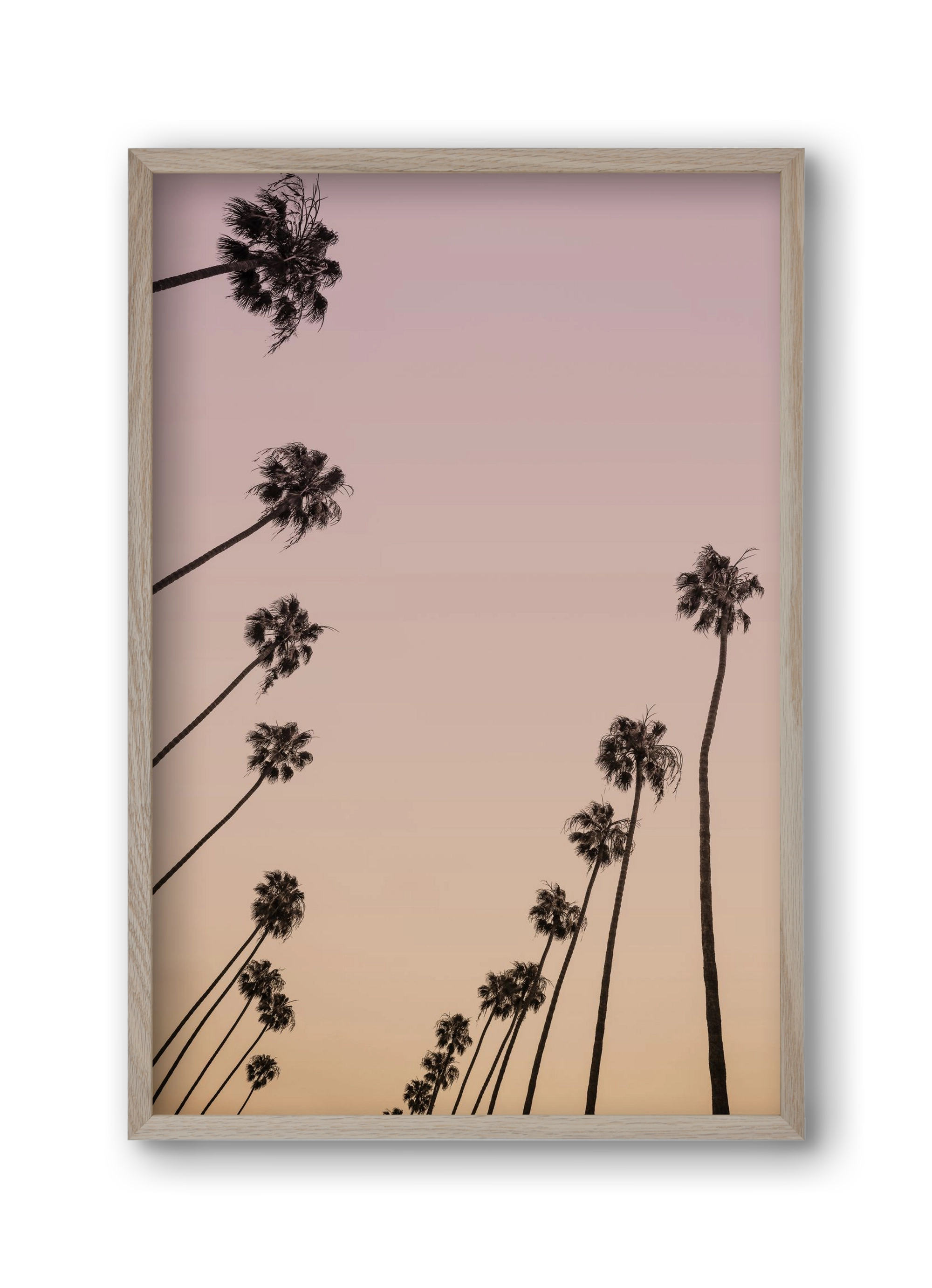 Cali Cathedrals II., 30x45 cm (30x45 cm), Tölgy keret