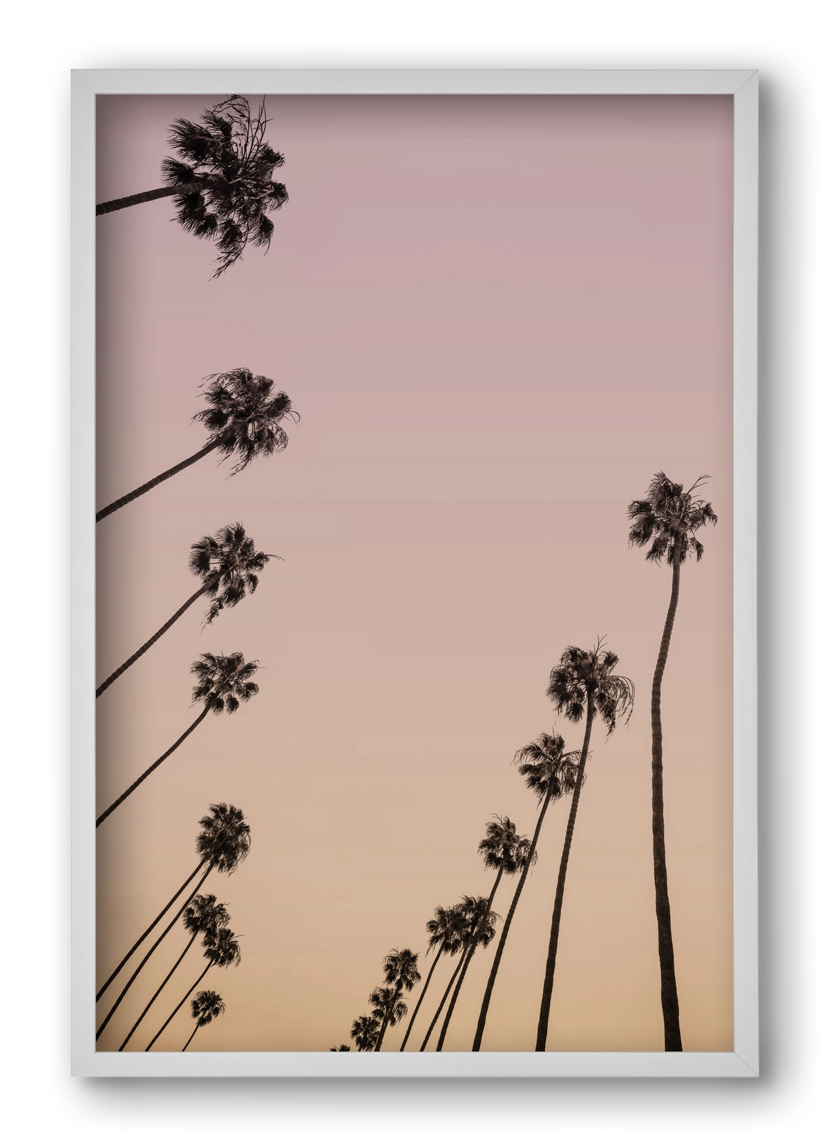 Cali Cathedrals II., 40x60 cm (40x60 cm), Fehér keret