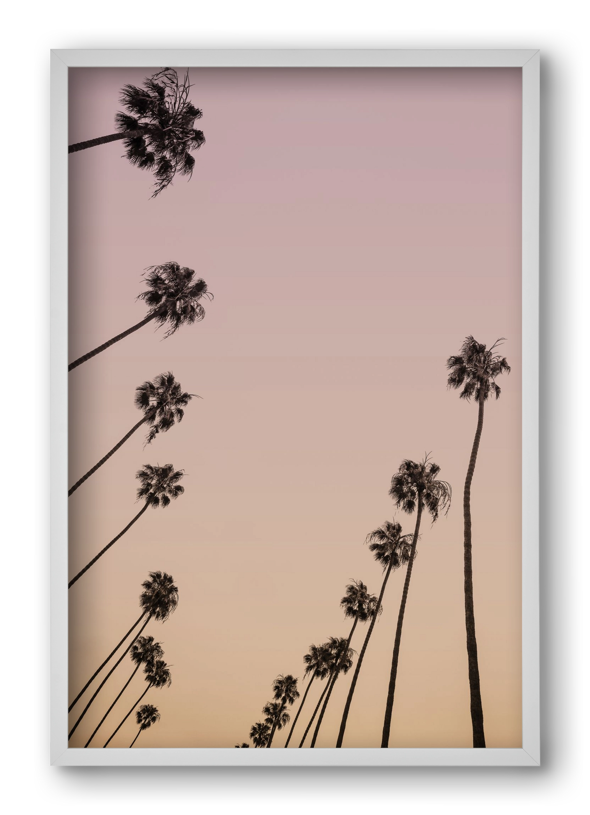 Cali Cathedrals II., 40x60 cm (40x60 cm), Fehér keret