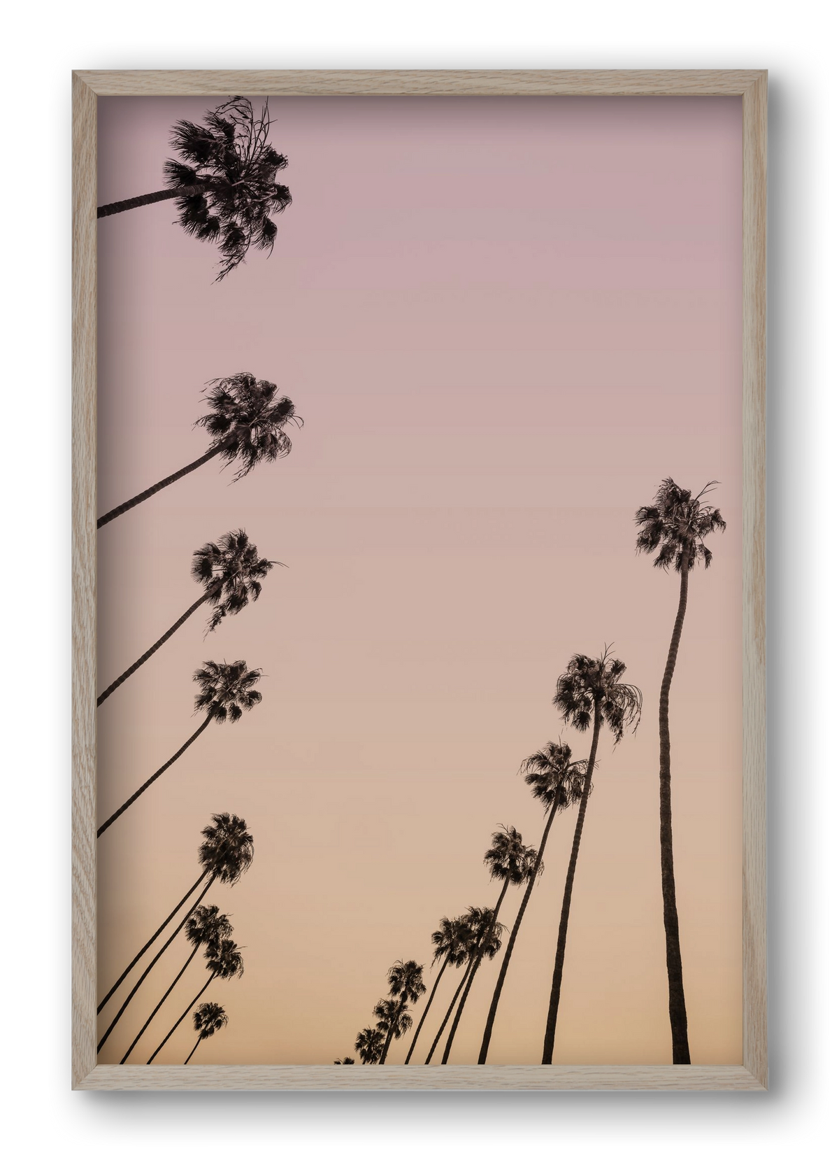 Cali Cathedrals II., 40x60 cm (40x60 cm), Tölgy keret