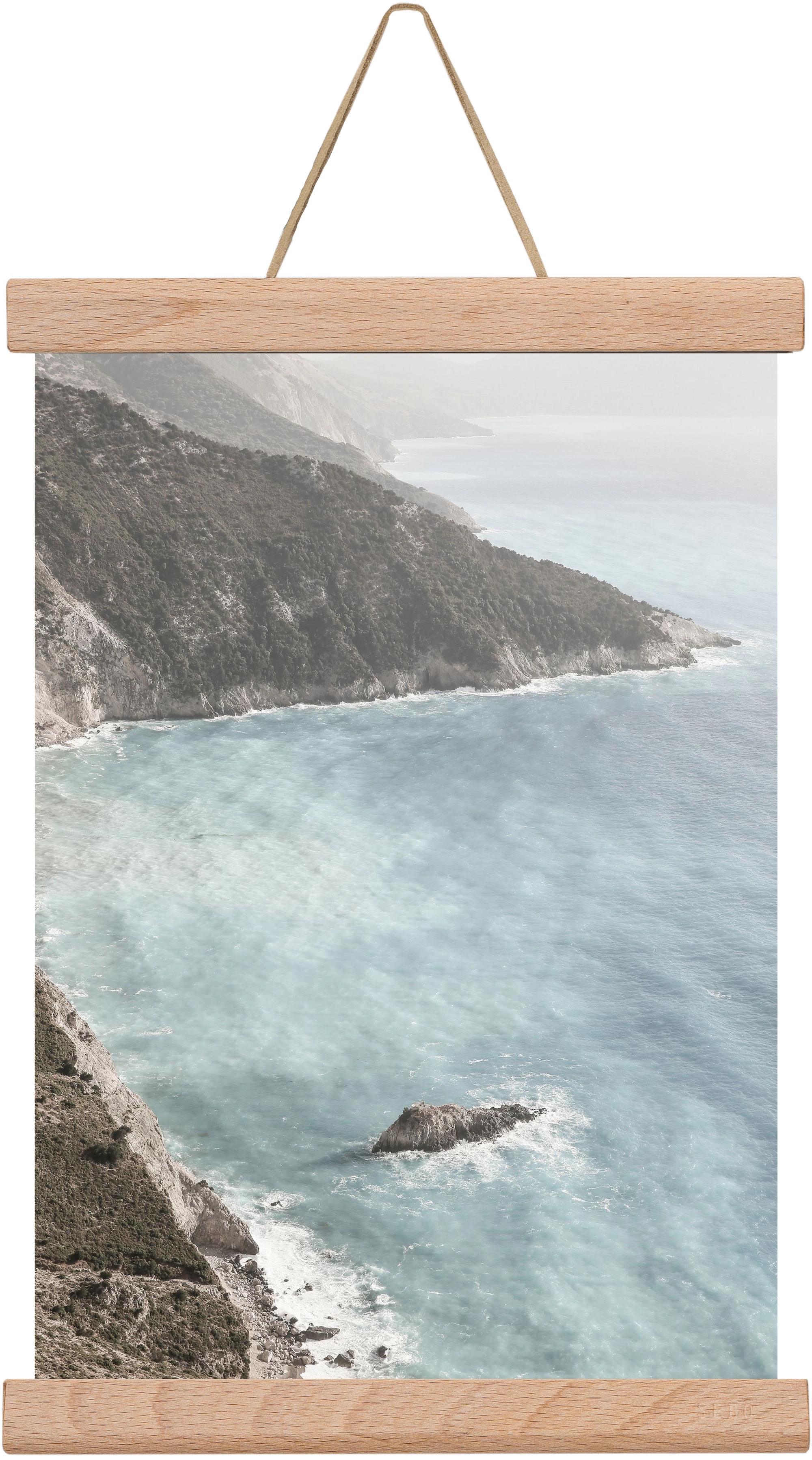 Castles in the sand, 20x30 cm (20x30 cm), Tölgy akasztó