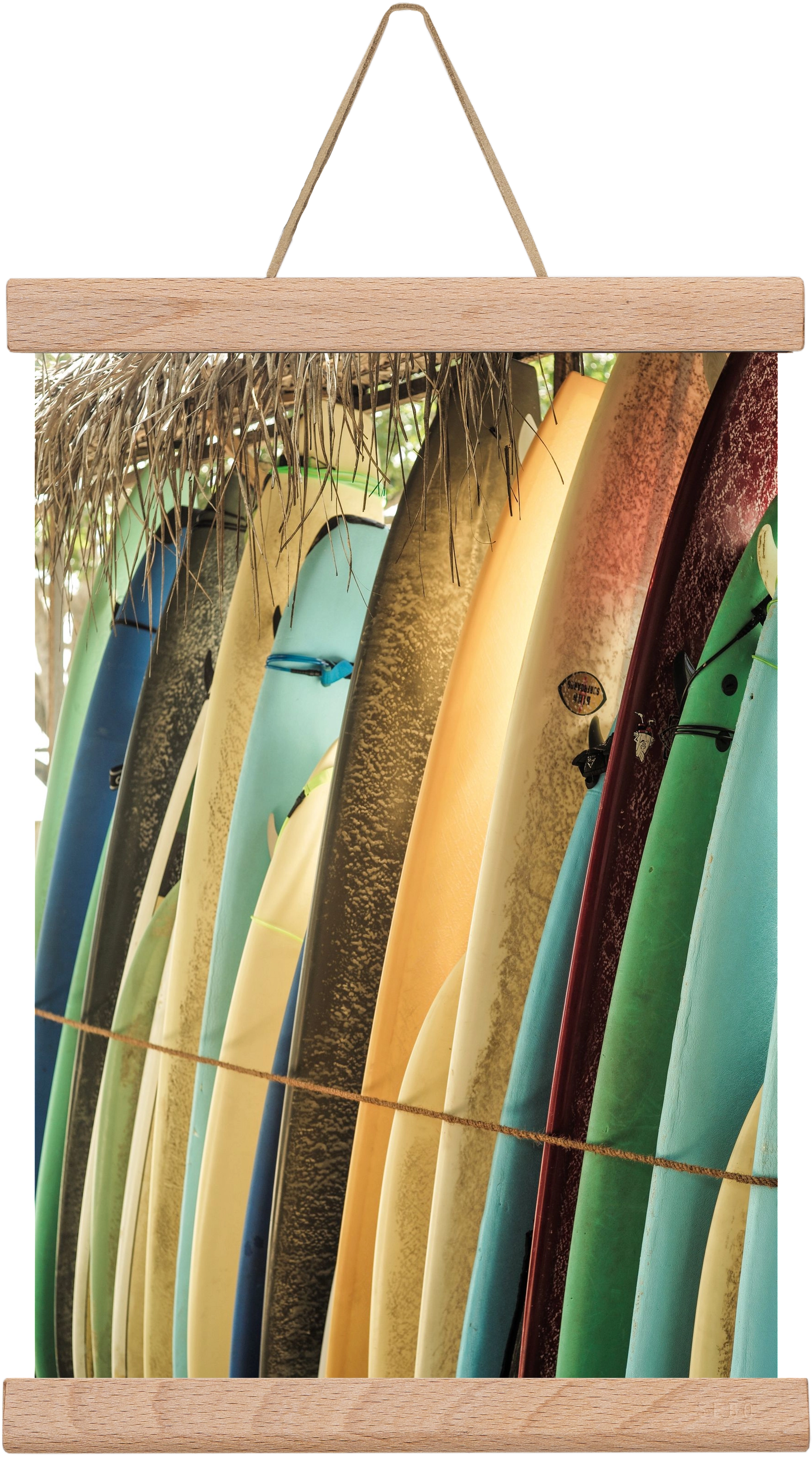 Ceylone Sliders, 20x30 cm (20x30 cm), Tölgy akasztó