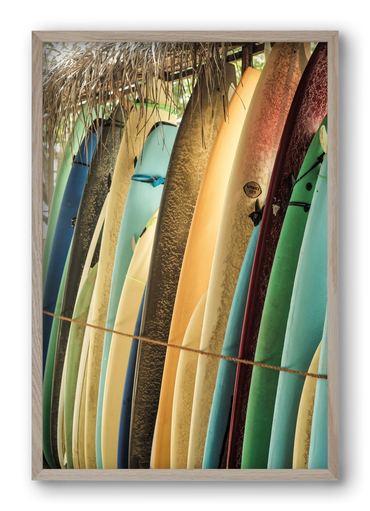 Ceylone Sliders, 40x60 cm (40x60 cm), Tölgy keret