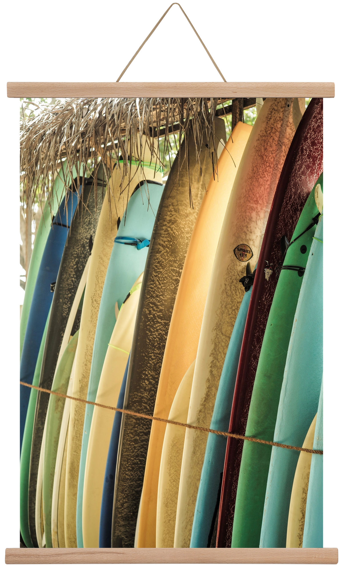 Ceylone Sliders, 40x60 cm (40x60 cm), Tölgy akasztó