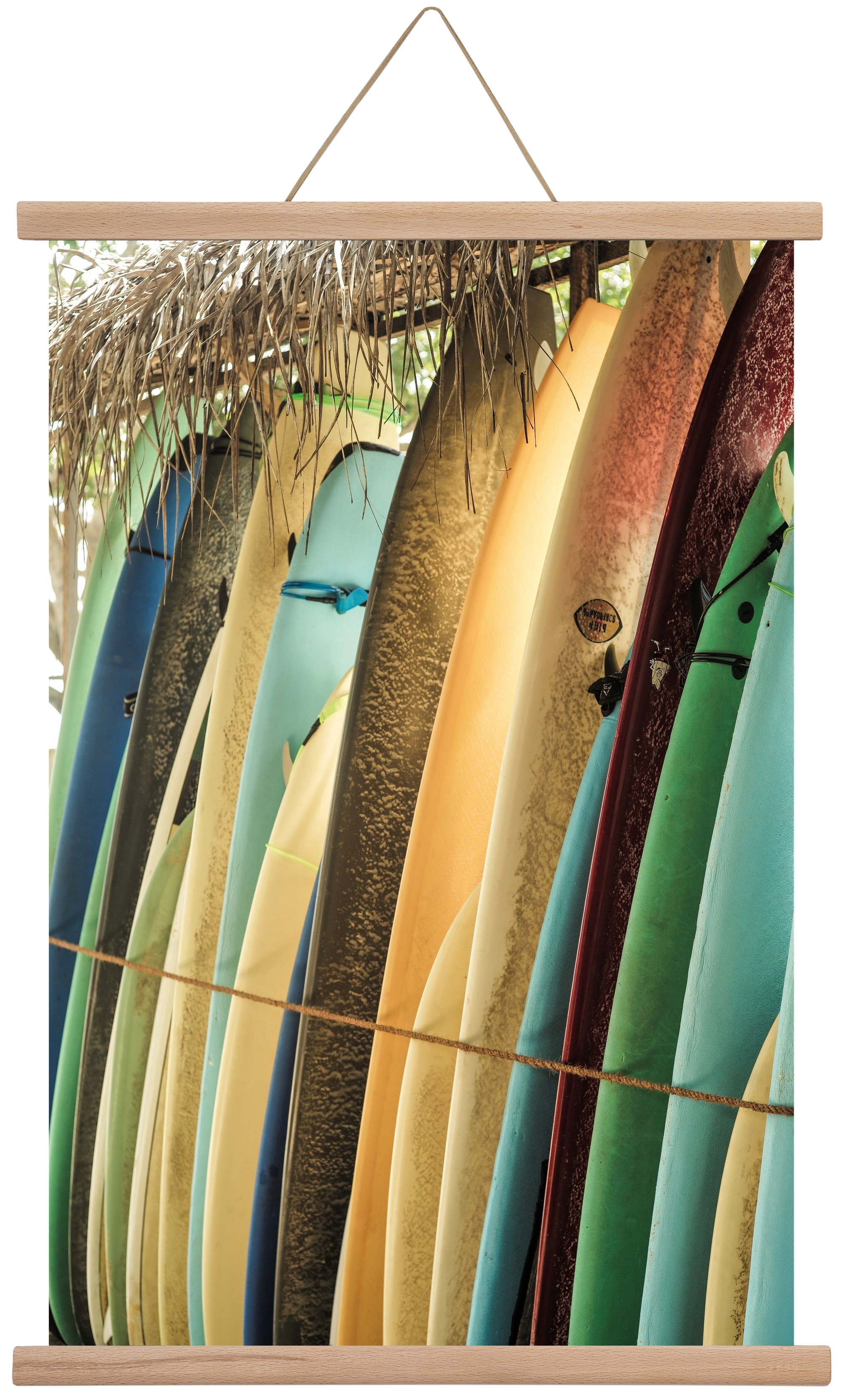 Ceylone Sliders, 40x60 cm (40x60 cm), Tölgy akasztó