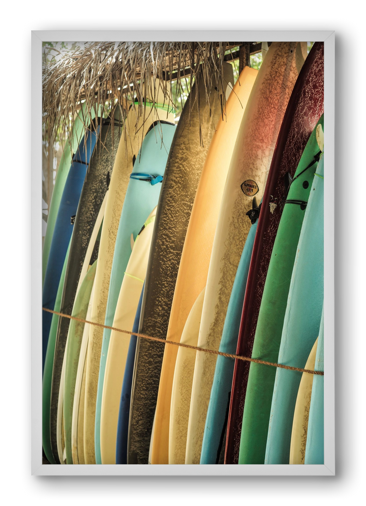 Ceylone Sliders, 40x60 cm (40x60 cm), Fehér keret