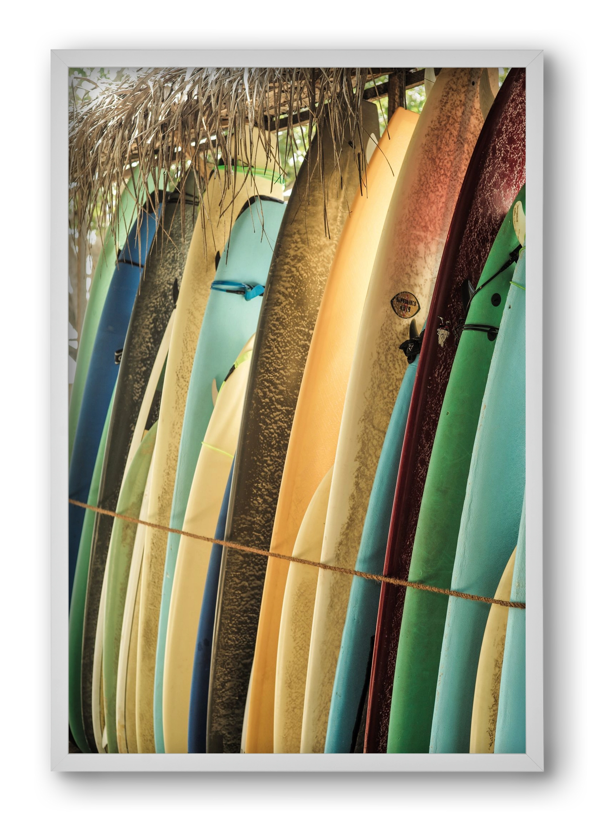 Ceylone Sliders, 40x60 cm (40x60 cm), Fehér keret