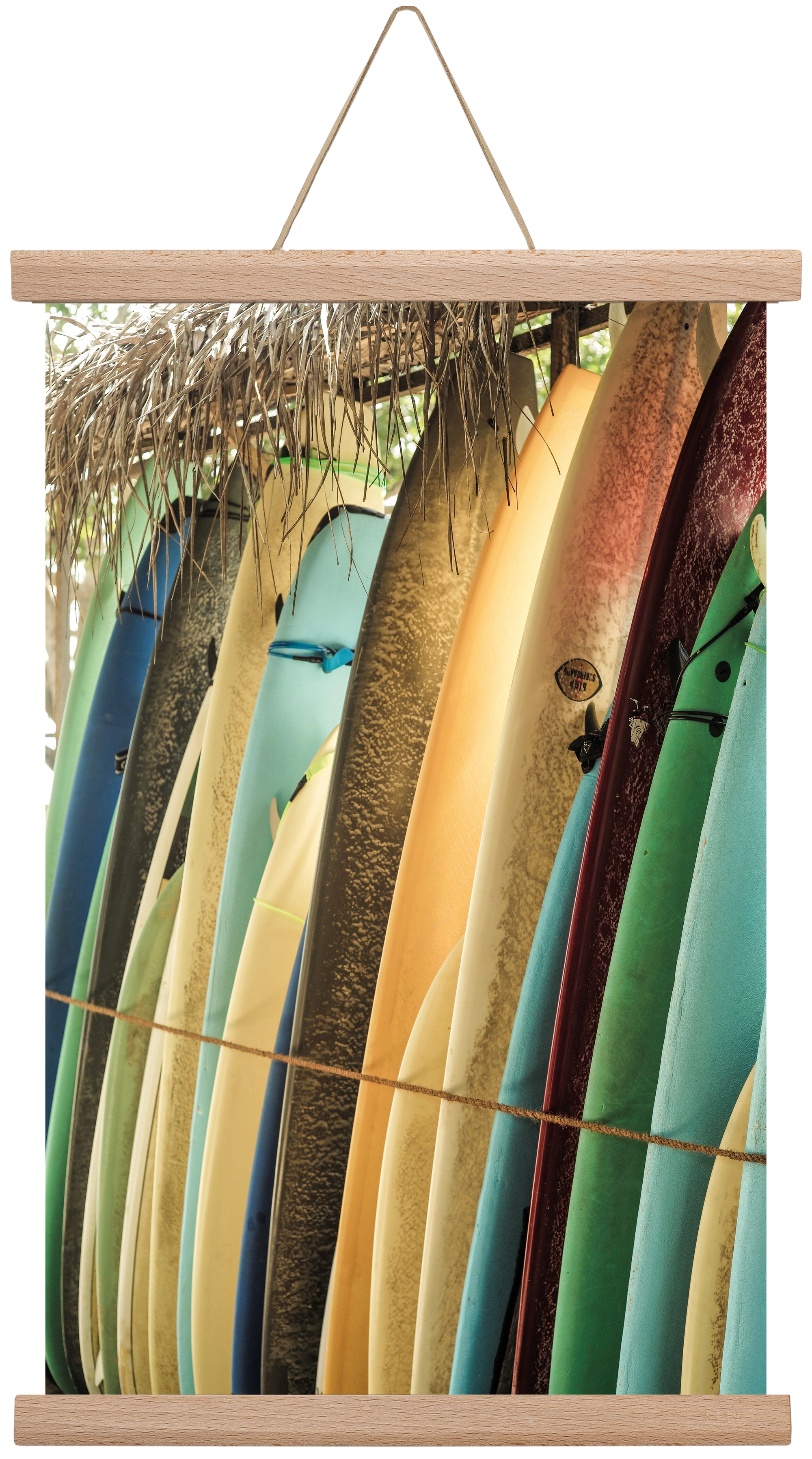 Ceylone Sliders, 30x45 cm (30x45 cm), Tölgy akasztó