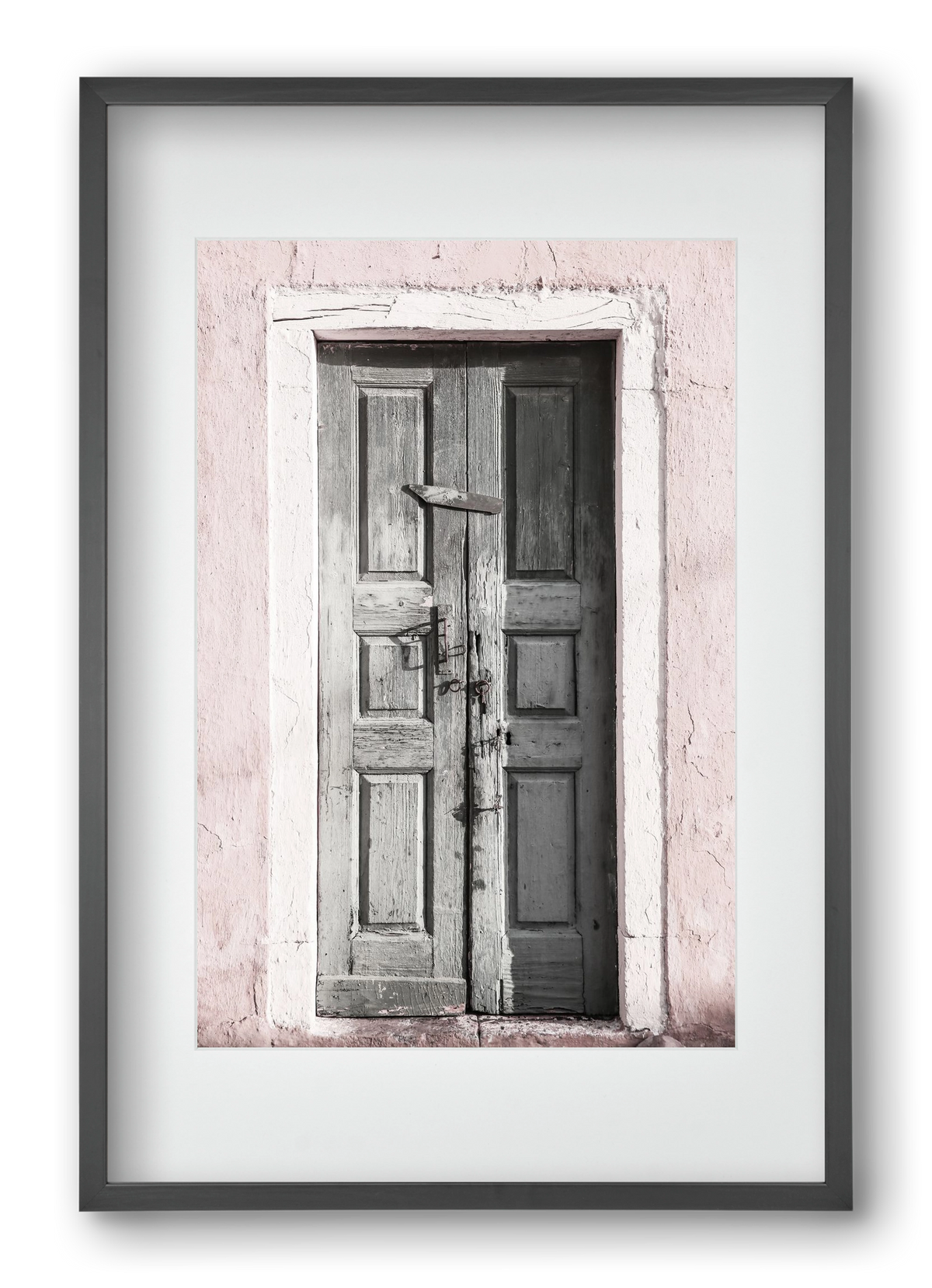 Door to Assos, 40x60 cm (30x45 cm), Fekete keret, paszpartuval