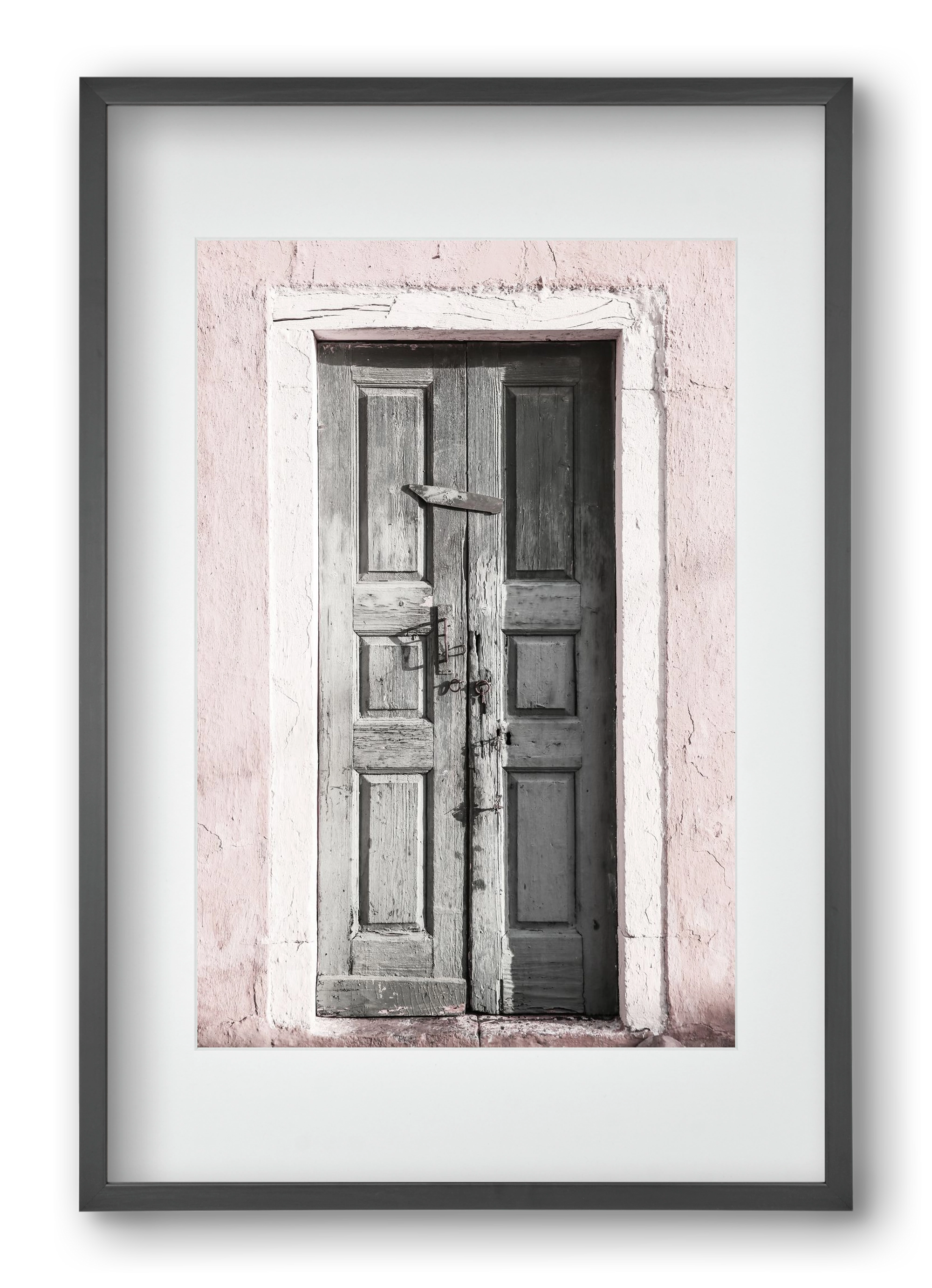 Door to Assos, 40x60 cm (30x45 cm), Fekete keret, paszpartuval