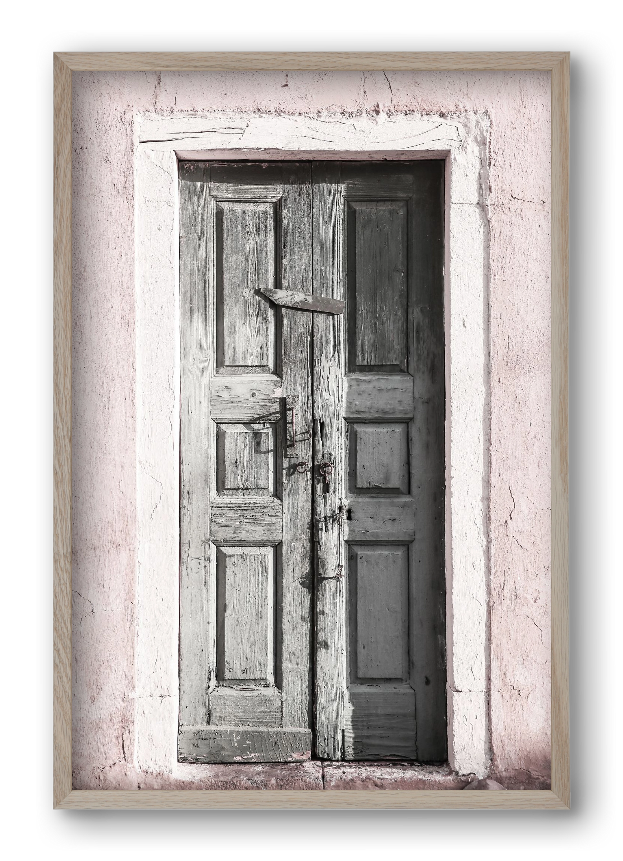 Door to Assos, 40x60 cm (40x60 cm), Tölgy keret