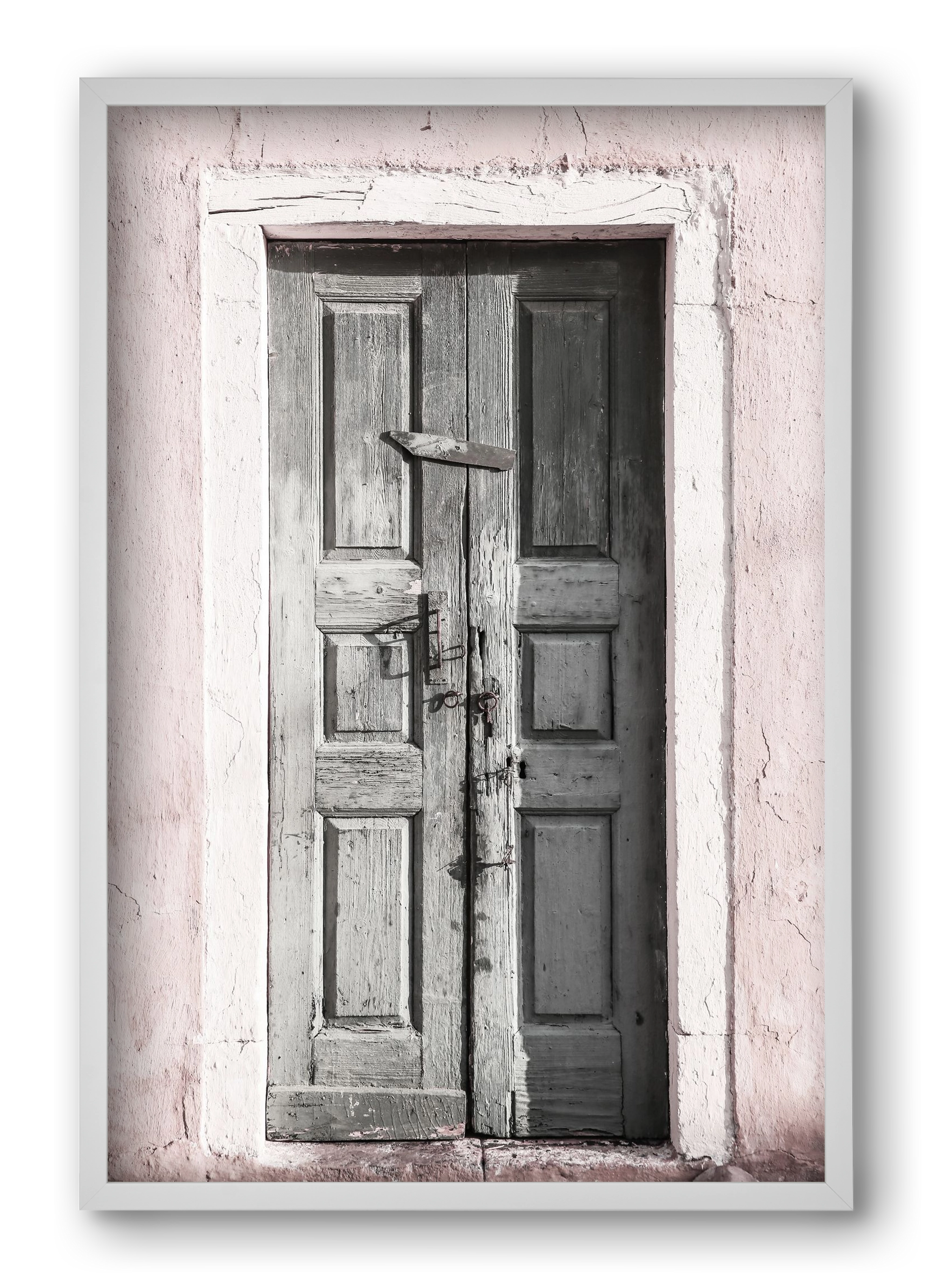 Door to Assos, 40x60 cm (40x60 cm), Fehér keret