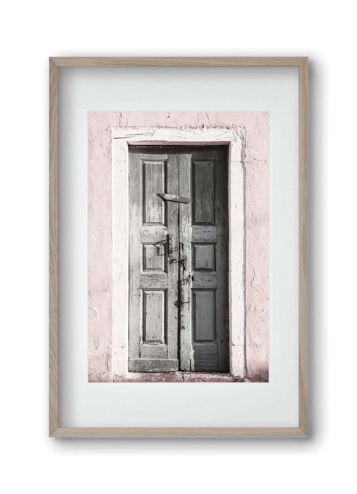 Door to Assos, 30x45 cm (20x30 cm), Tölgy keret, paszpartuval