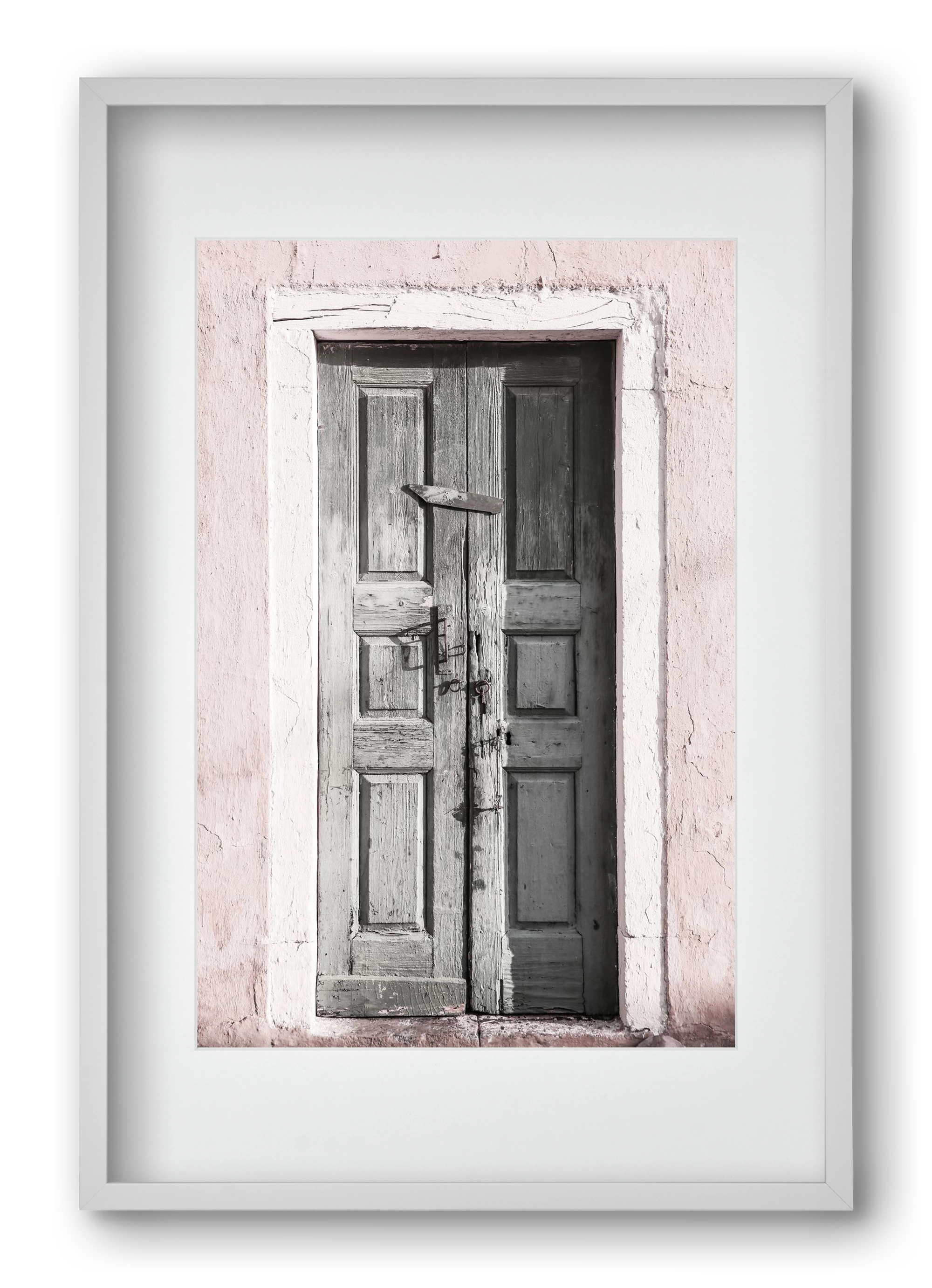 Door to Assos, 40x60 cm (30x45 cm), Fehér keret, paszpartuval