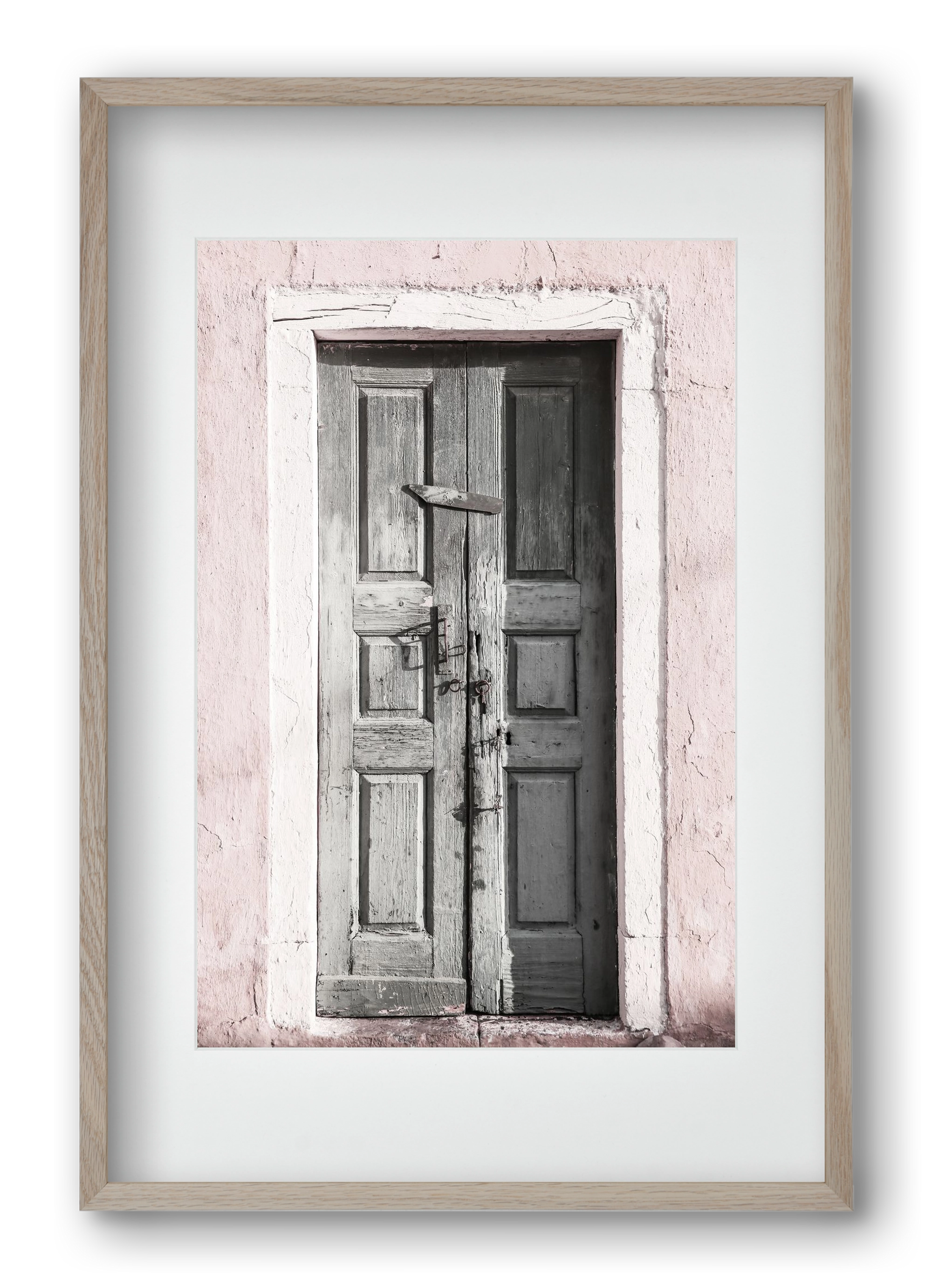 Door to Assos, 40x60 cm (30x45 cm), Tölgy keret, paszpartuval