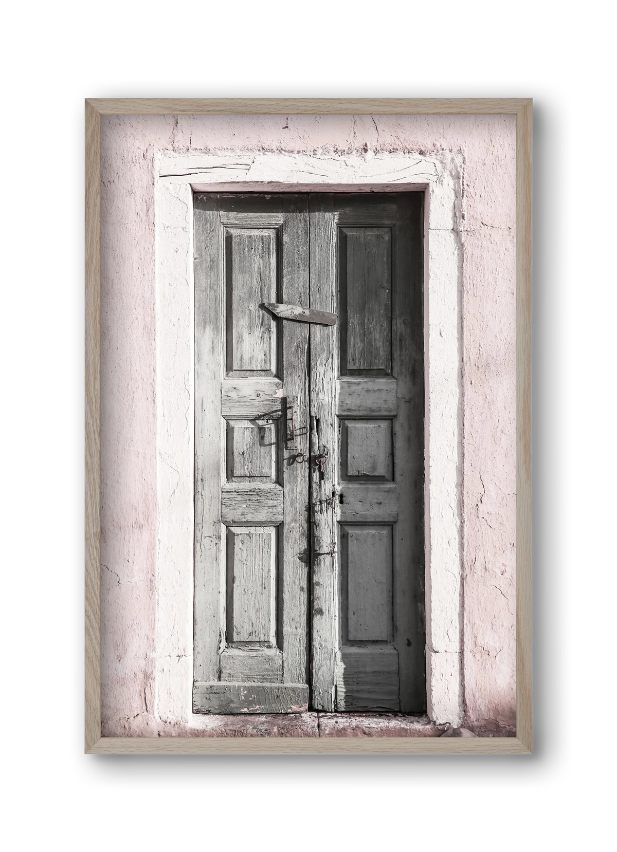 Door to Assos, 30x45 cm (30x45 cm), Tölgy keret