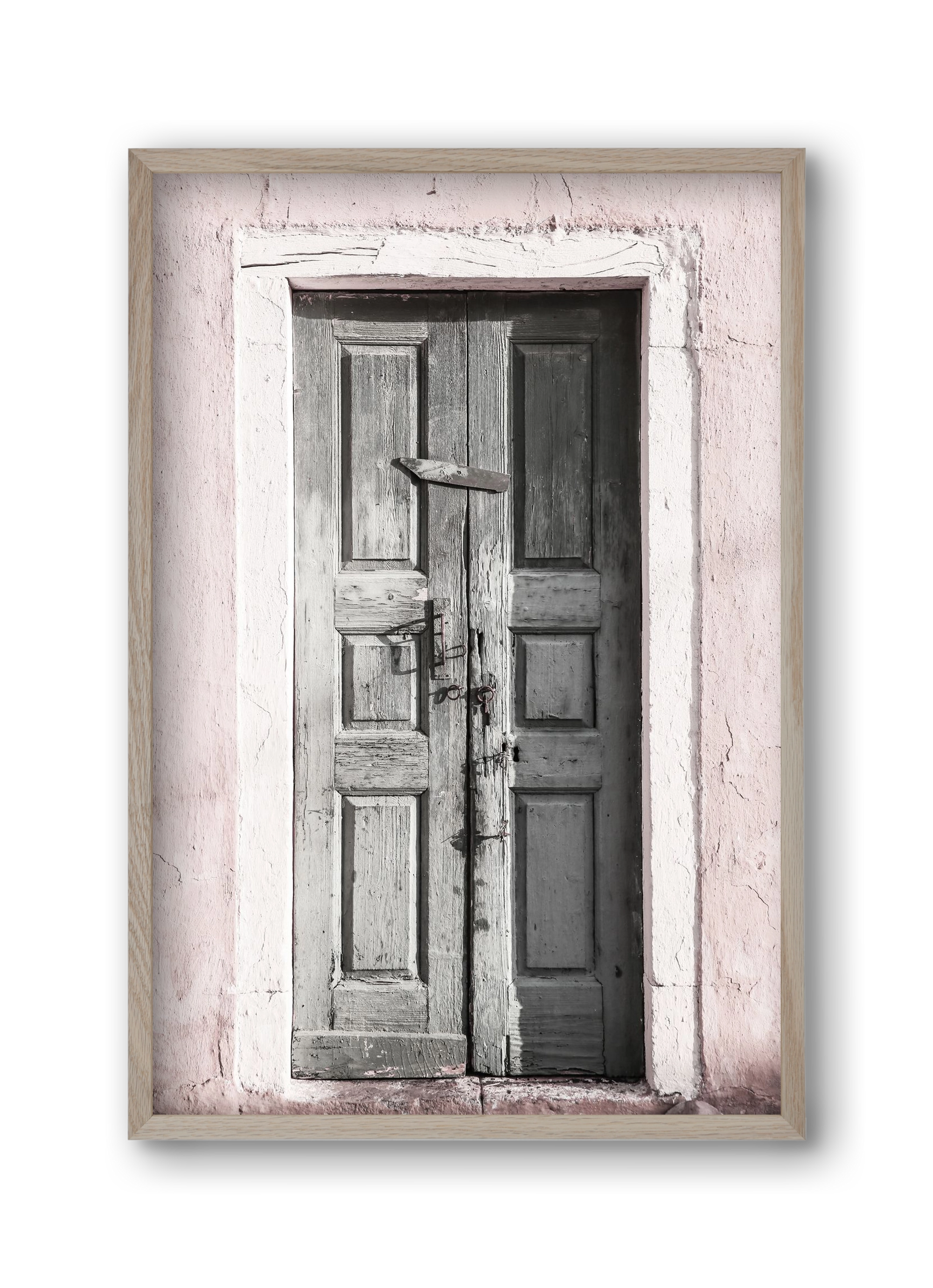 Door to Assos, 30x45 cm (30x45 cm), Tölgy keret