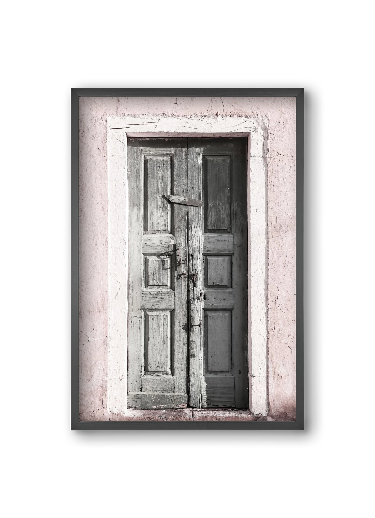 Door to Assos, 20x30 cm (20x30 cm), Fekete keret