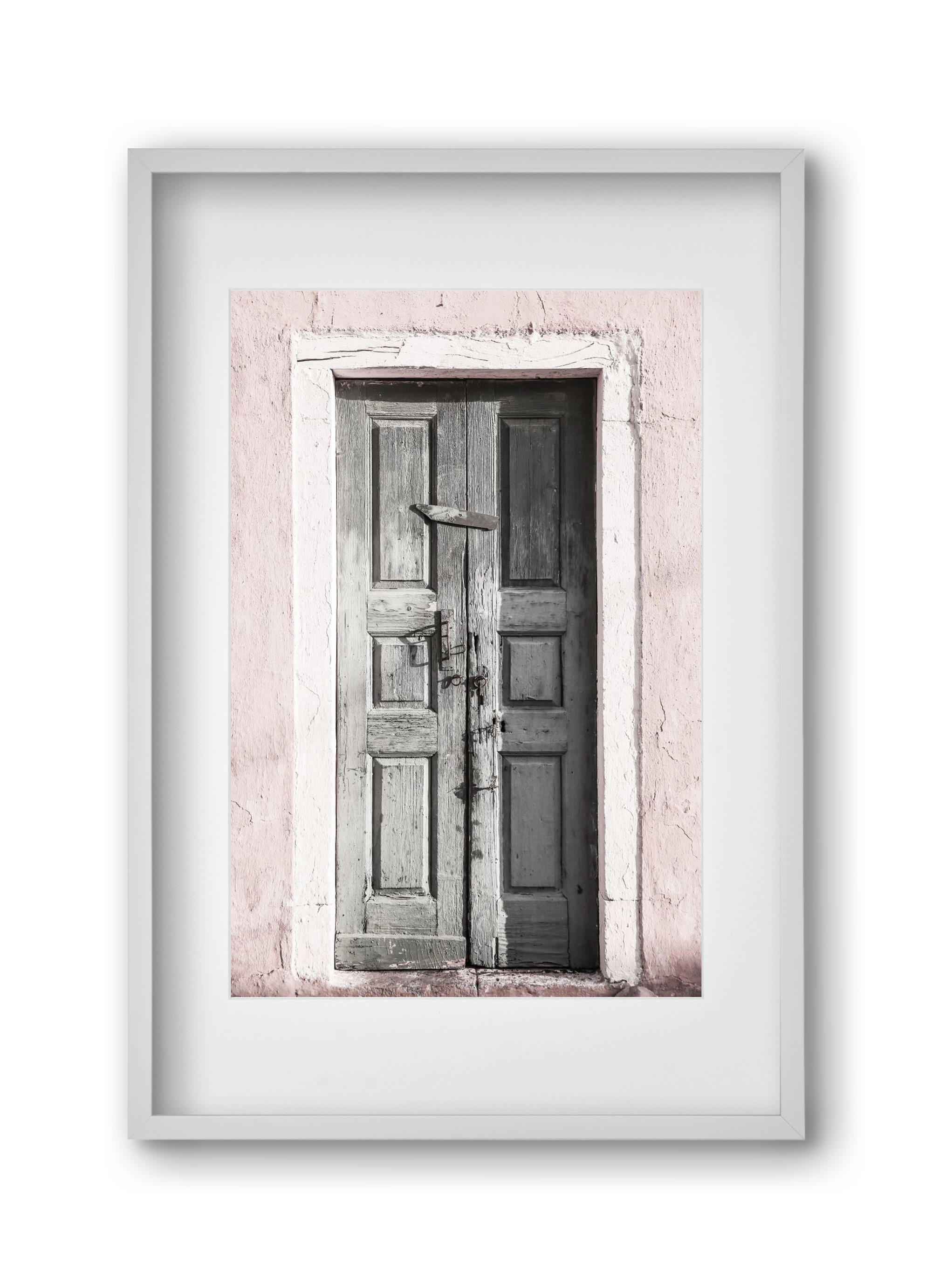 Door to Assos, 30x45 cm (20x30 cm), Fehér keret, paszpartuval