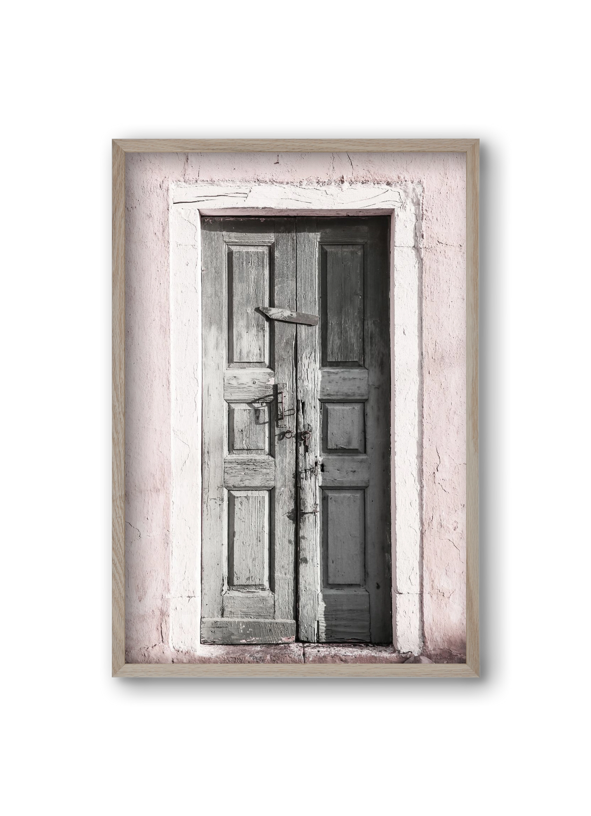 Door to Assos, 20x30 cm (20x30 cm), Tölgy keret