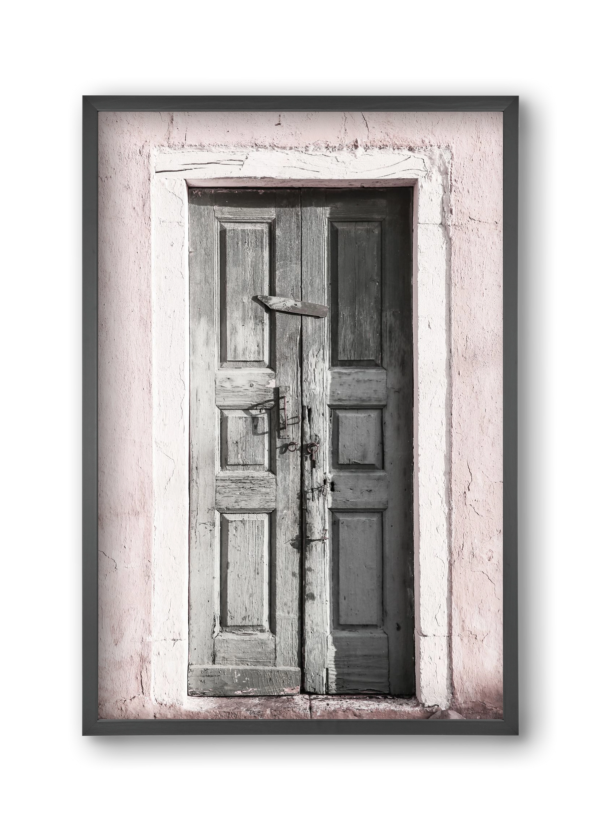 Door to Assos, 30x45 cm (30x45 cm), Fekete keret