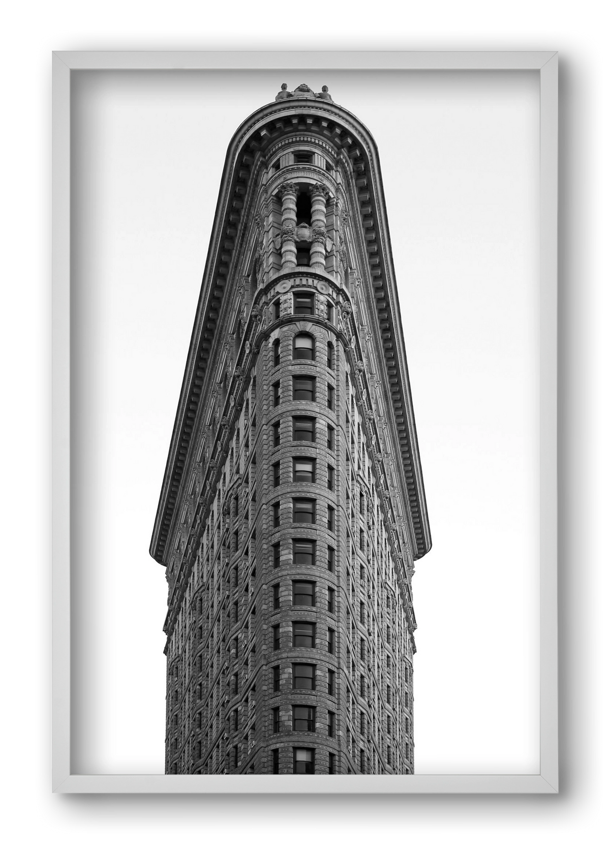 Down town, 40x60 cm (40x60 cm), Fehér keret