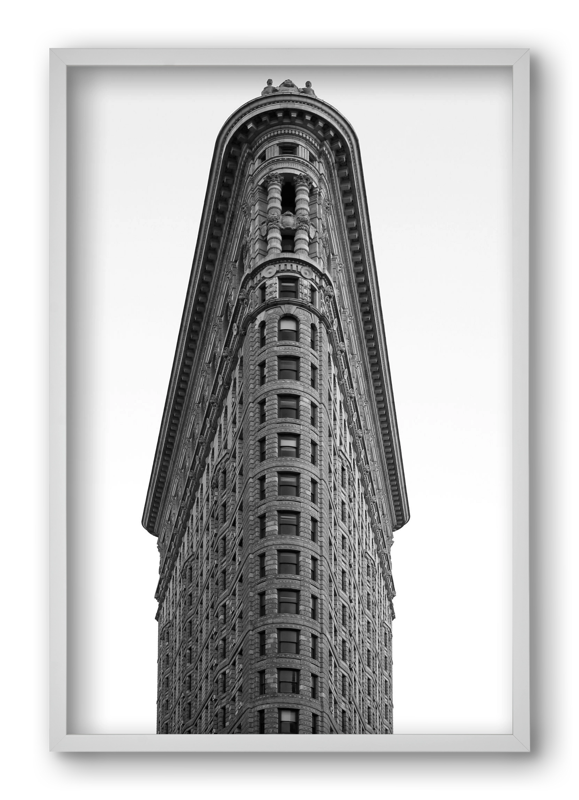 Down town, 40x60 cm (40x60 cm), Fehér keret