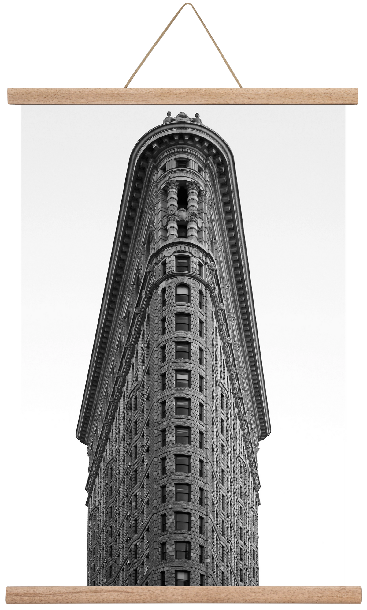 Down town, 40x60 cm (40x60 cm), Tölgy akasztó