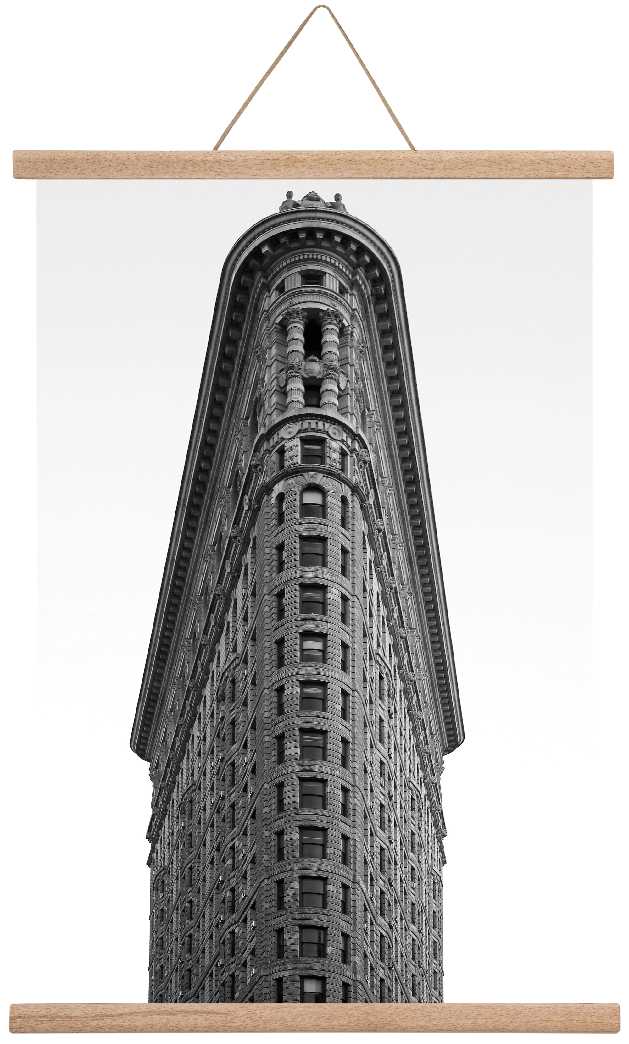 Down town, 40x60 cm (40x60 cm), Tölgy akasztó