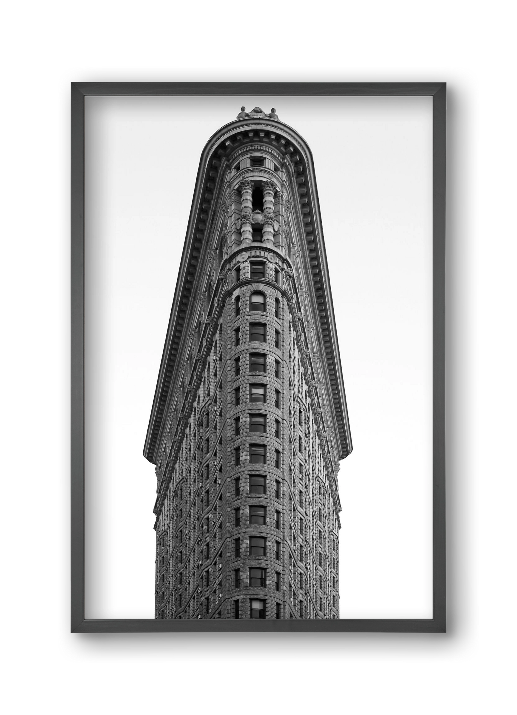 Down town, 30x45 cm (30x45 cm), Fekete keret