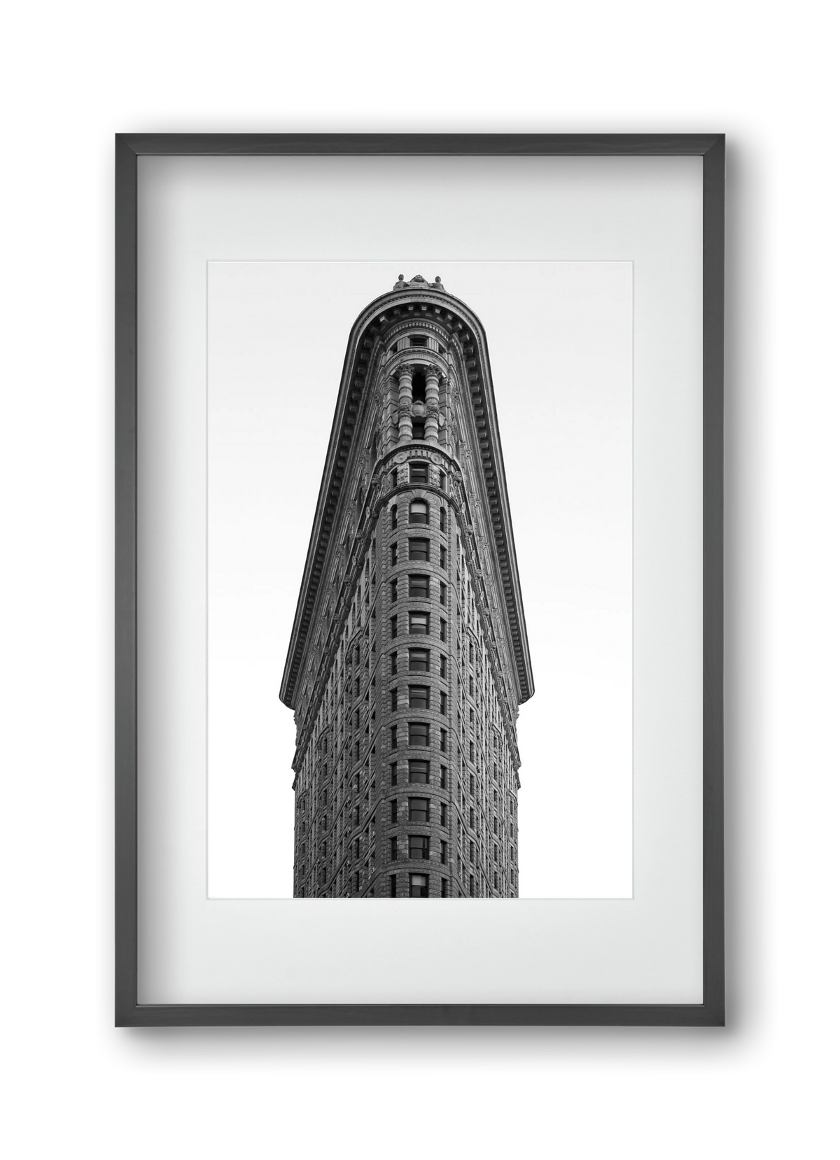 Down town, 30x45 cm (20x30 cm), Fekete keret, paszpartuval