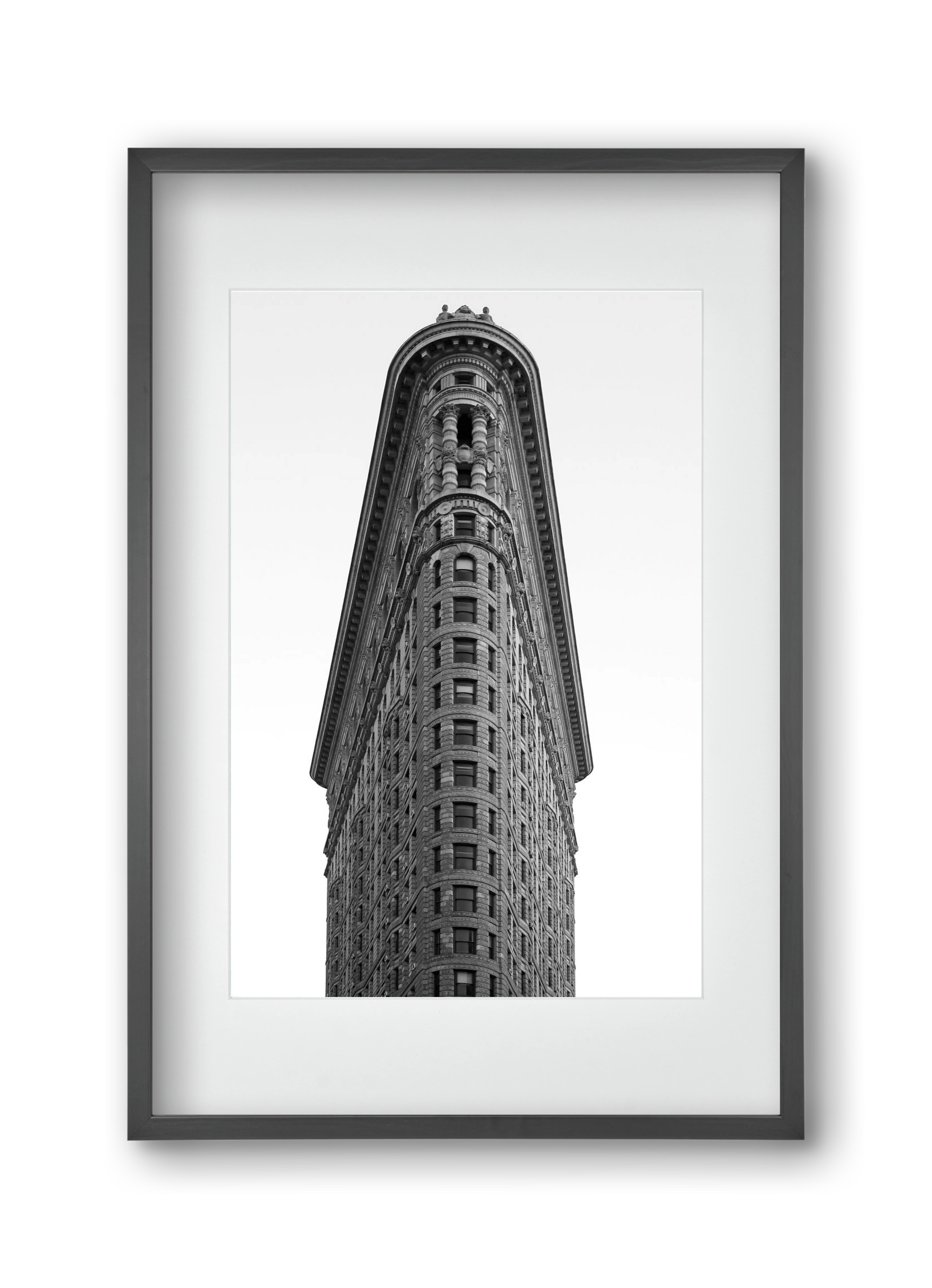 Down town, 30x45 cm (20x30 cm), Fekete keret, paszpartuval