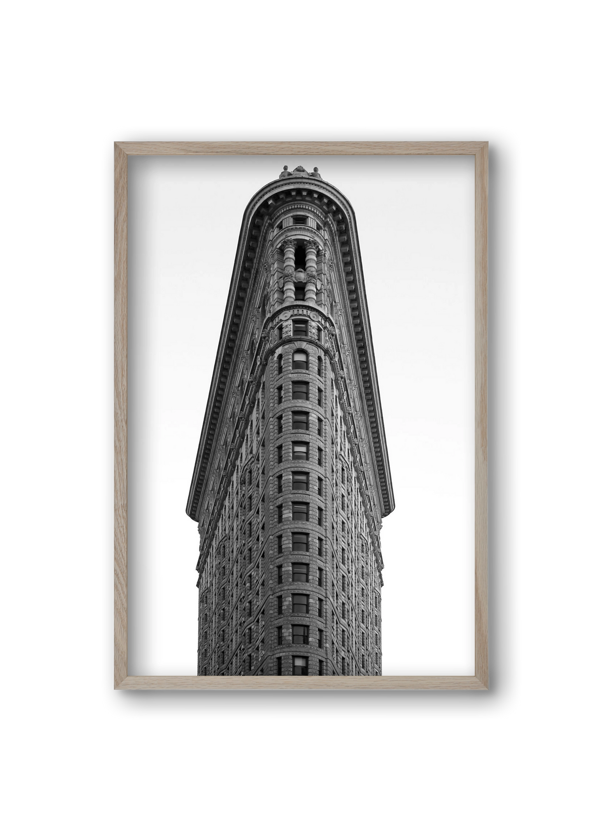 Down town, 20x30 cm (20x30 cm), Tölgy keret